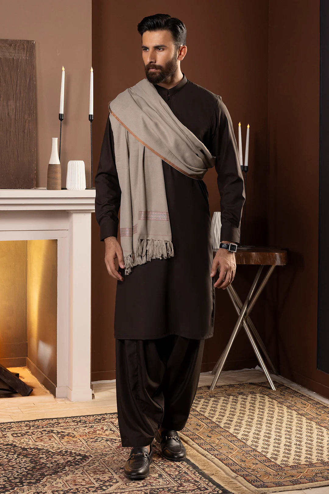Men Shawl - 5004 - Image 6
