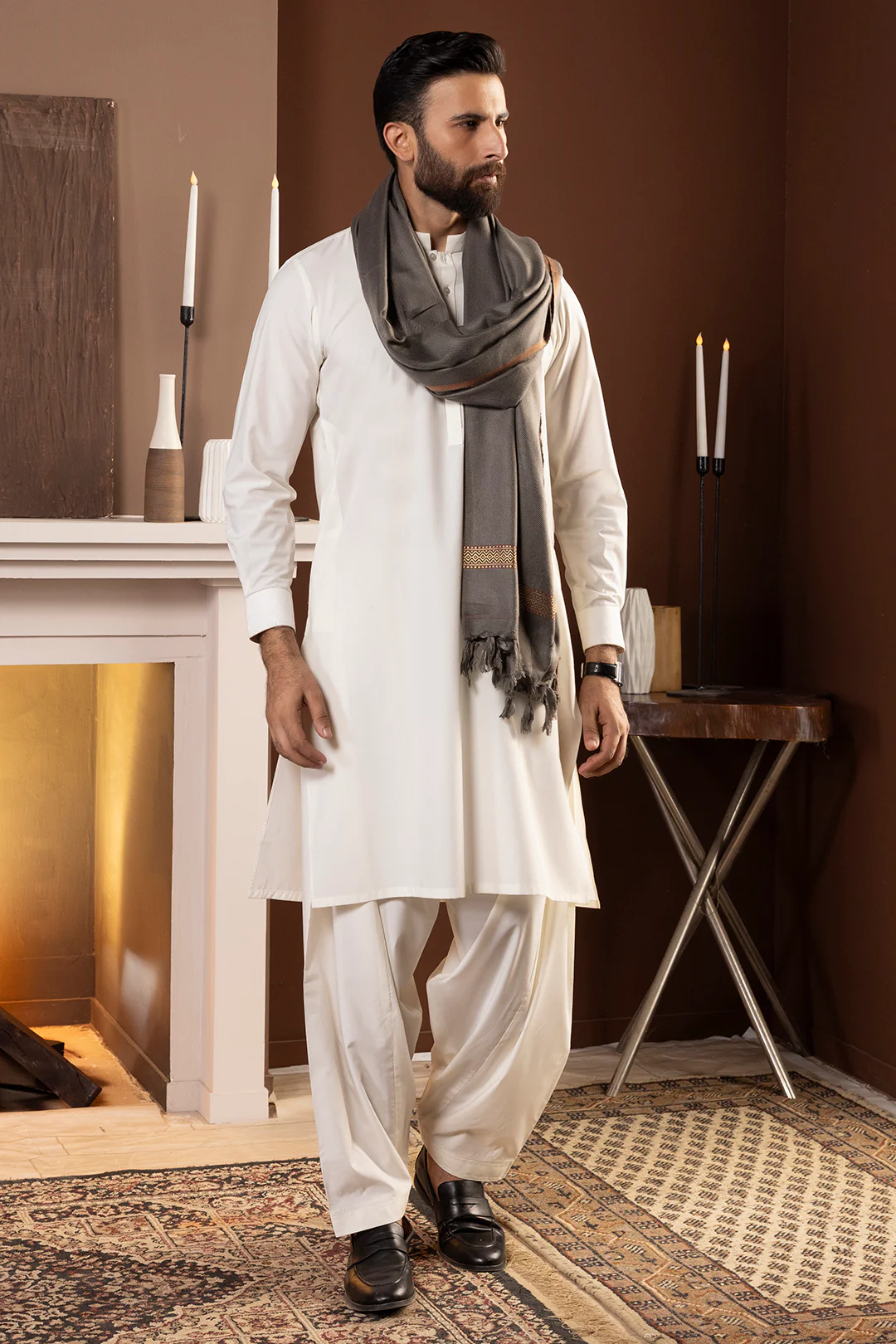 Men Shawl - 5006 - Image 6