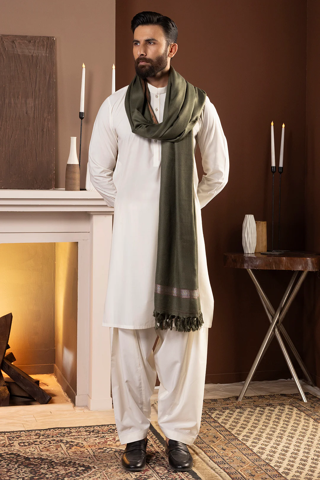 Men Shawl - 5007 - Image 10