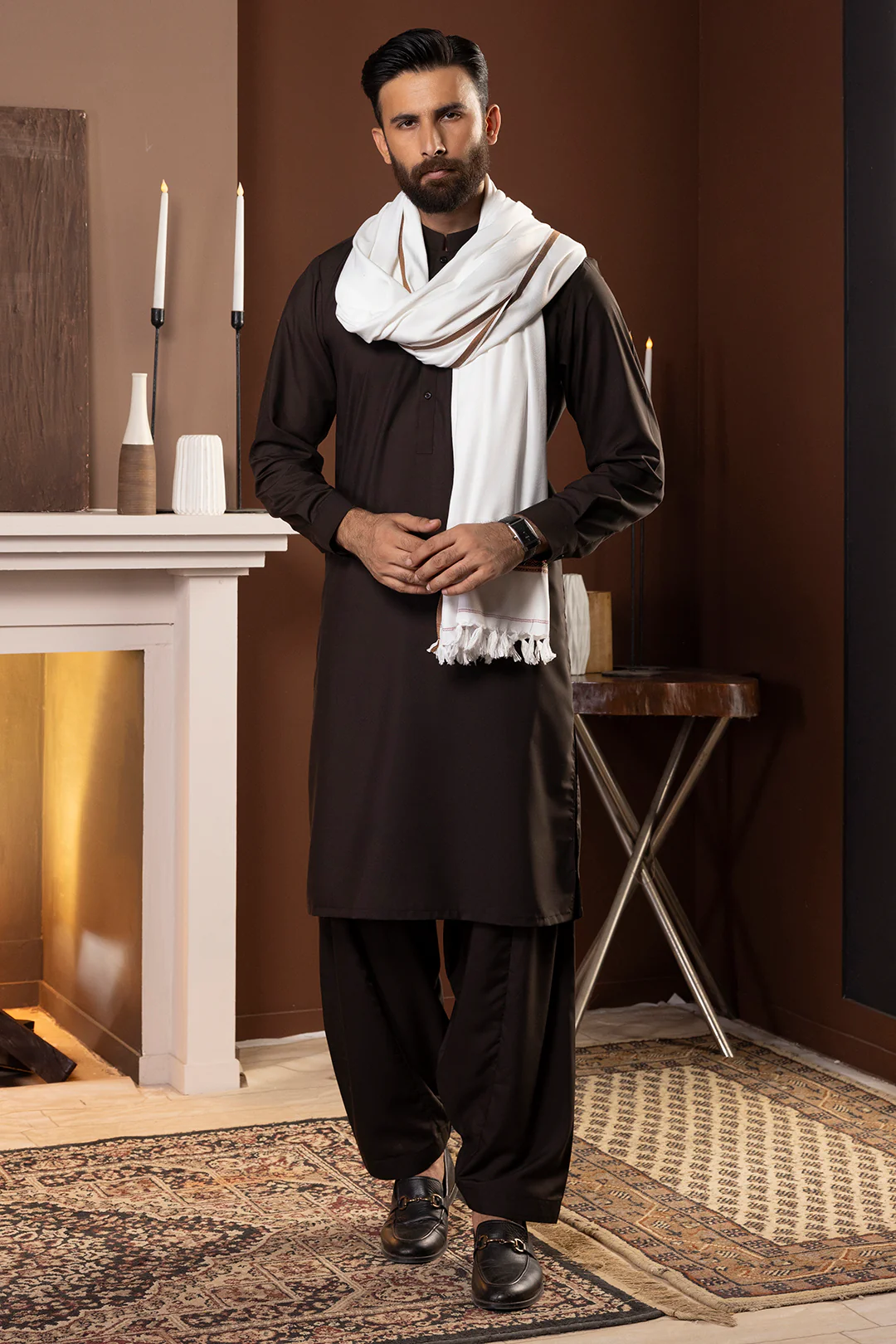 Men Shawl - 5008 - Image 6
