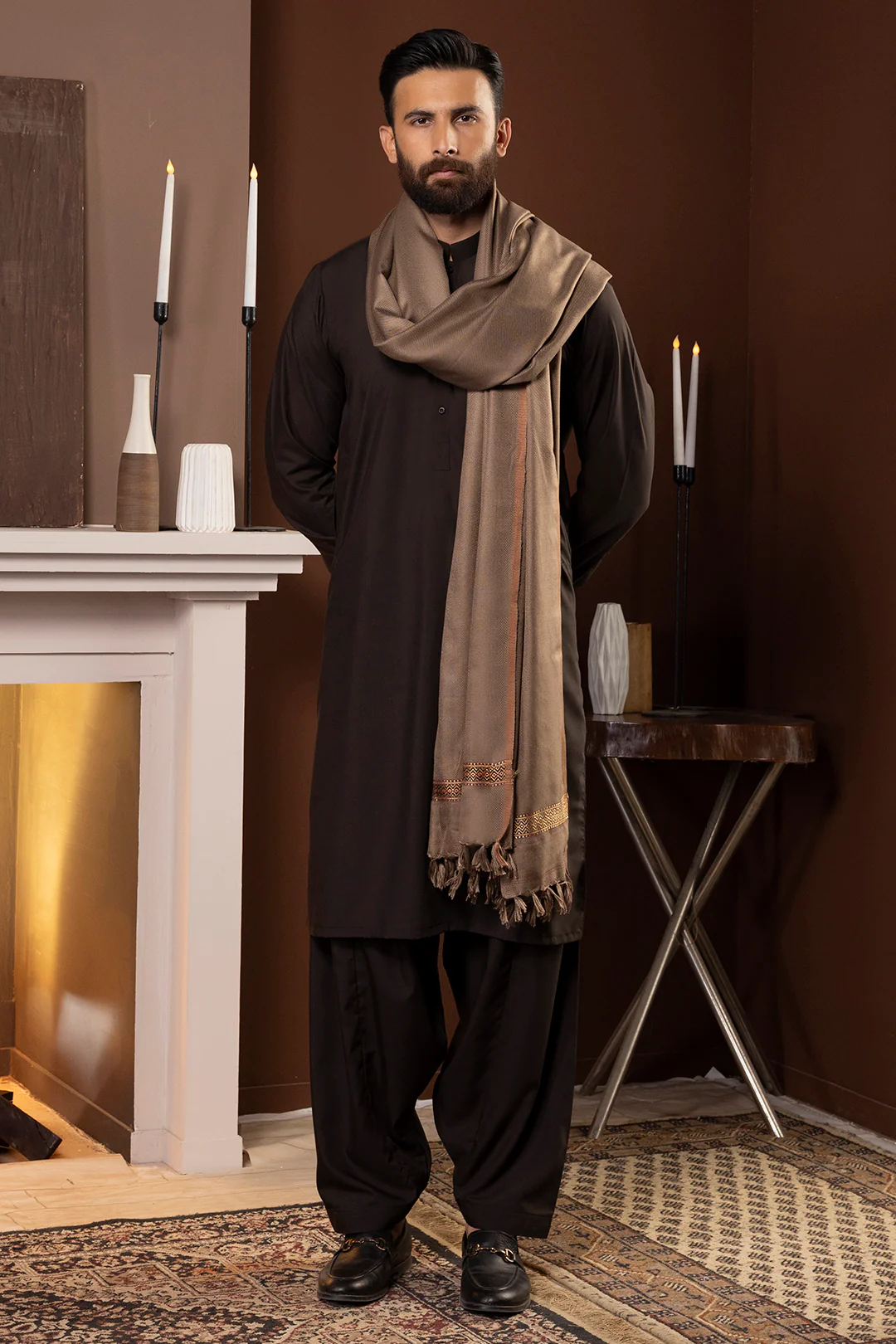 Men Shawl - 5009 - Image 5