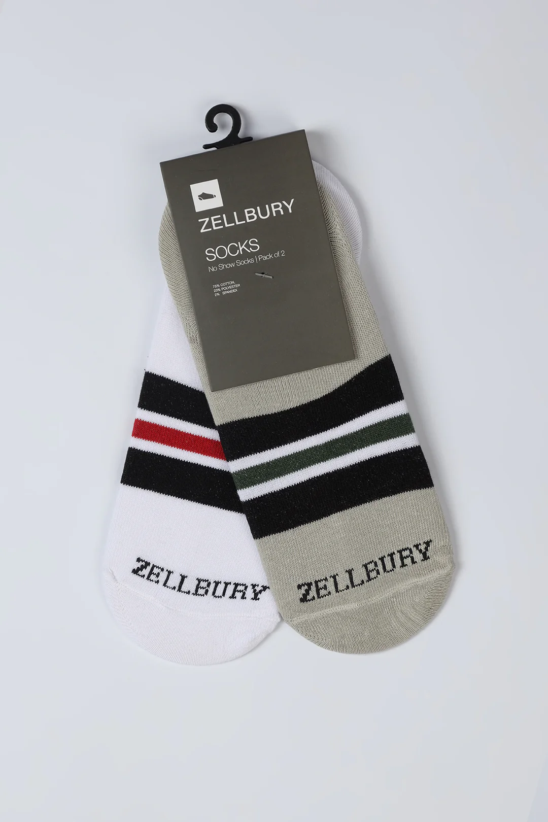 No Show Socks - N011 (Pack of 2) - Image 3