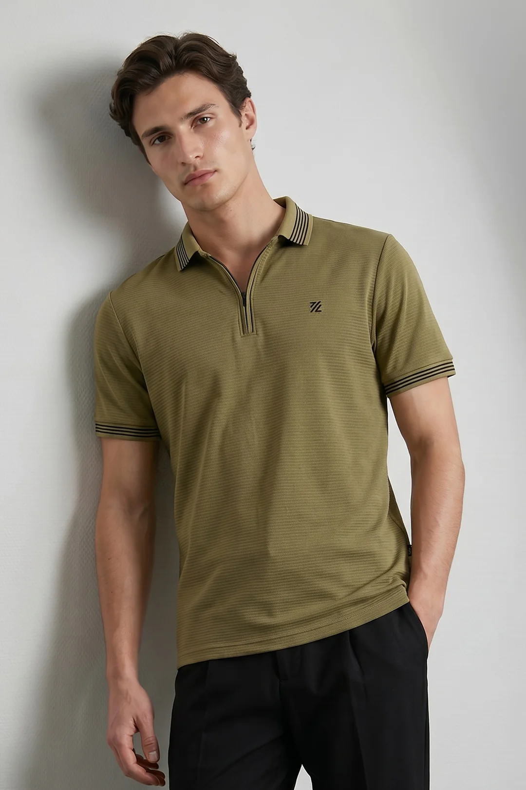 Ottoman Textured Polo - 6002 - Image 6