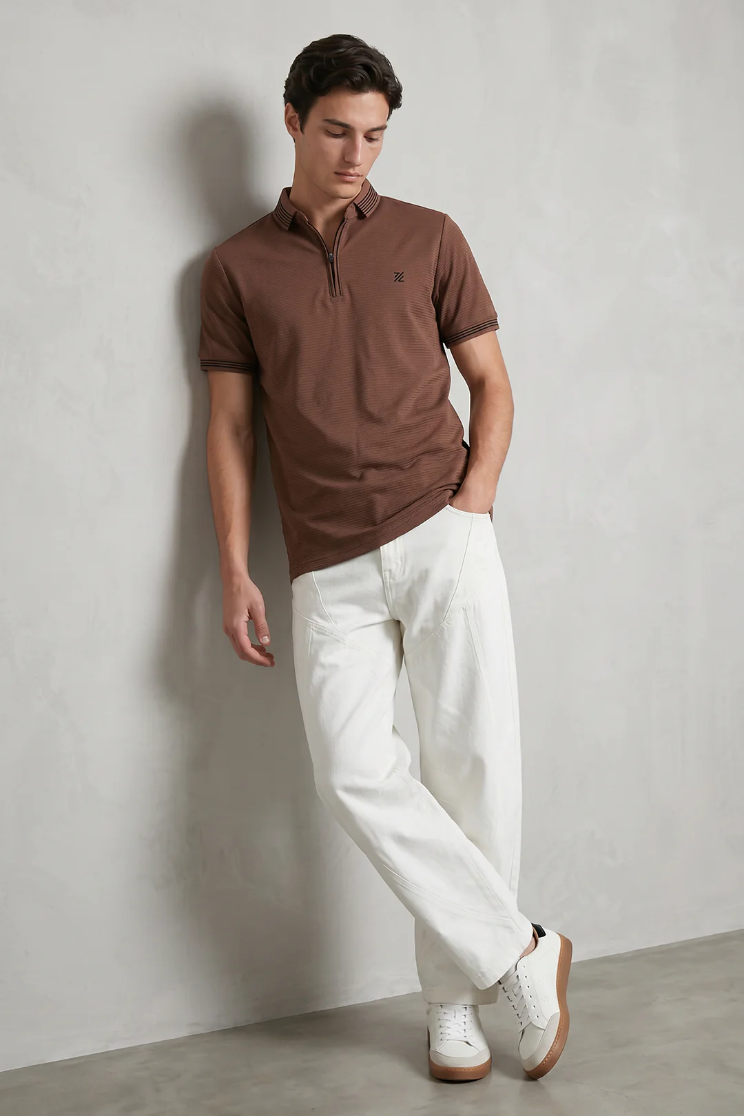 Ottoman Textured Polo - 6002 - Image 6