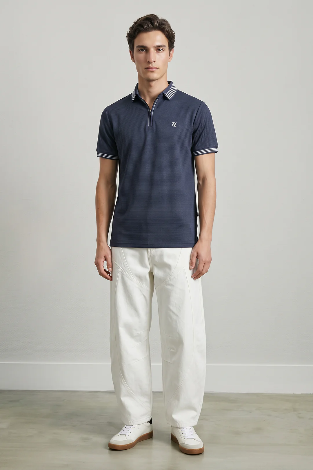 Ottoman Textured Polo - 6002 - Image 4
