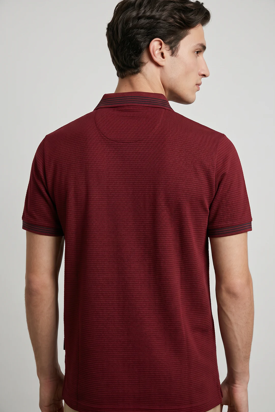 Ottoman Textured Polo - 6002 - Image 7