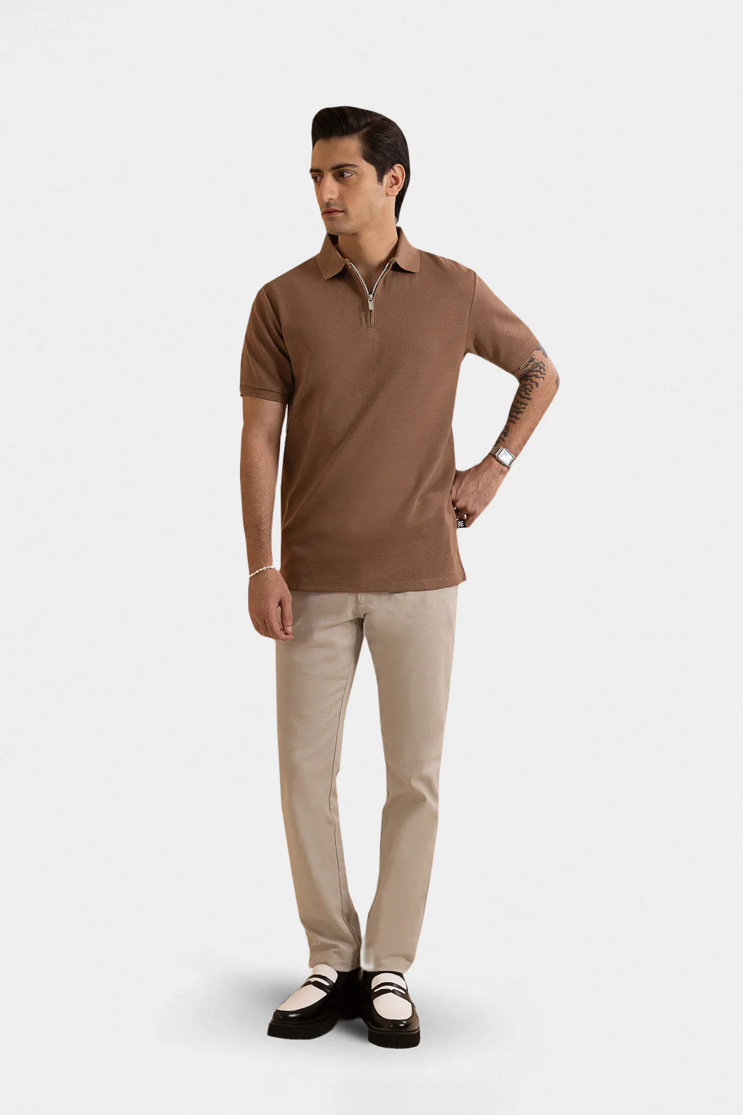 Ottoman Zipper Polo - 5001 - Image 12