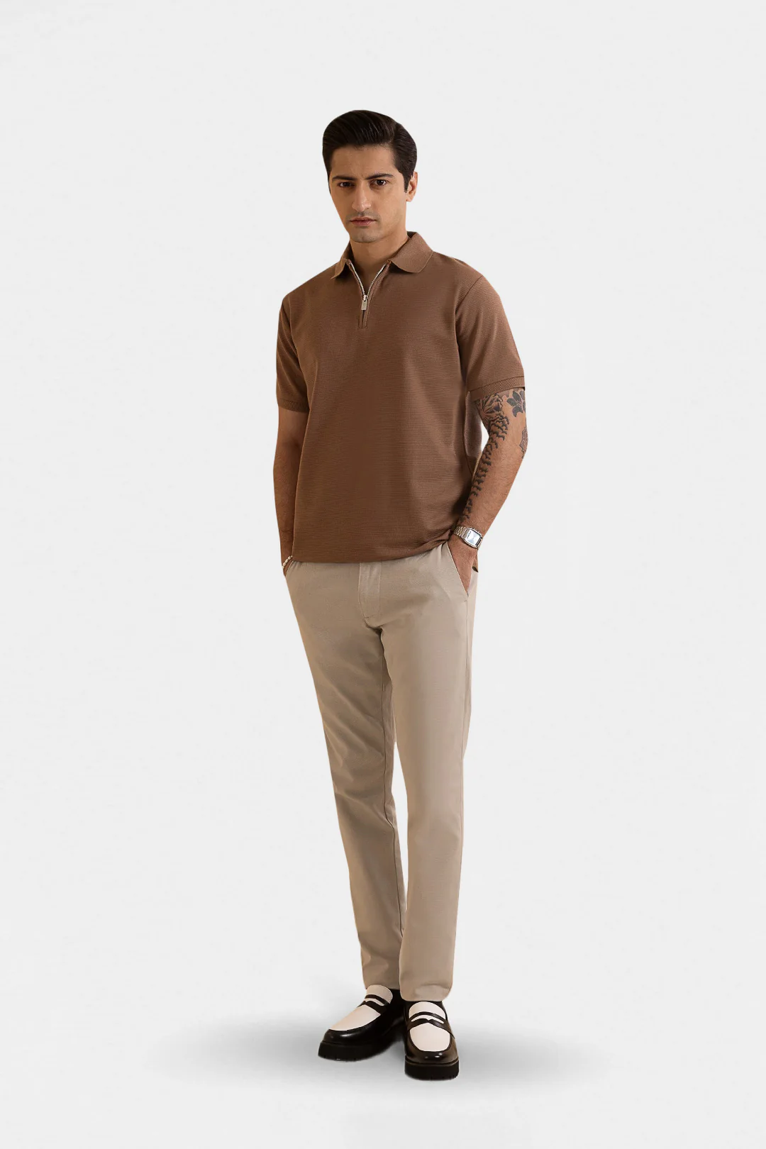 Ottoman Zipper Polo - 5001 - Image 15