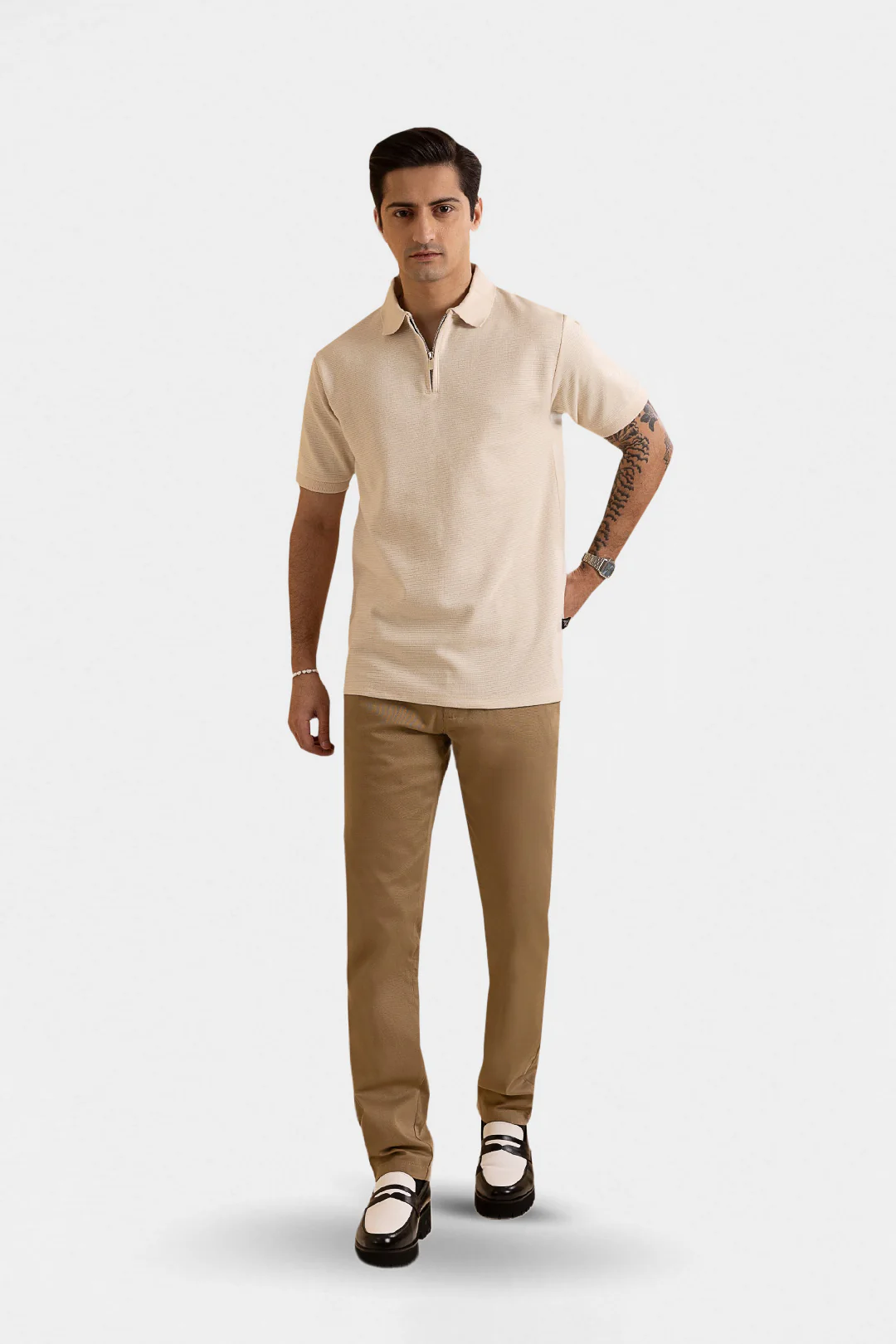 Ottoman Zipper Polo - 5001 - Image 35