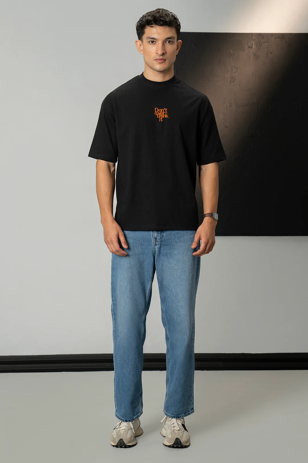 Oversized Graphic T-Shirt - D004 - Image 3