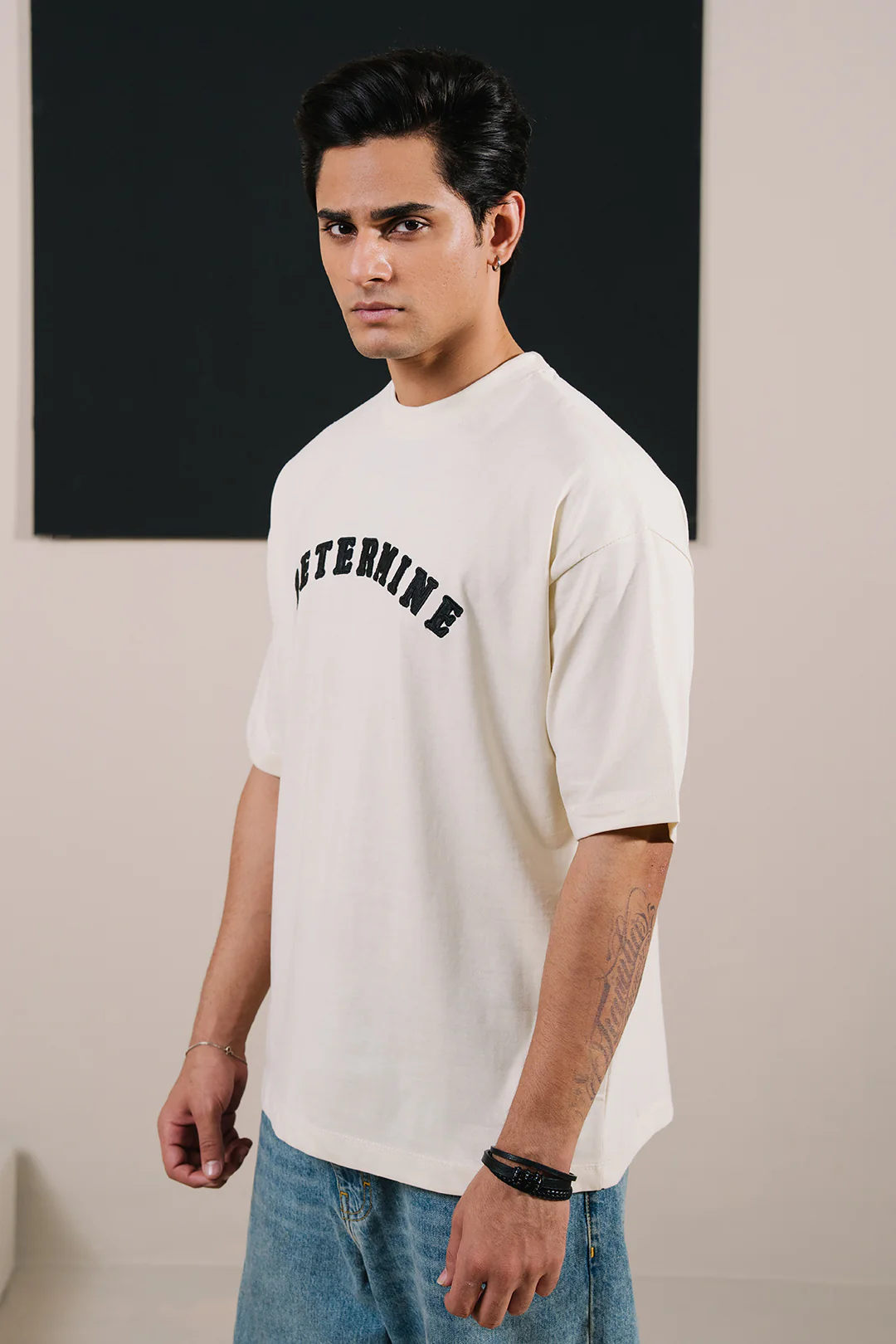 Oversized Graphic T-Shirt - D012 - Image 2