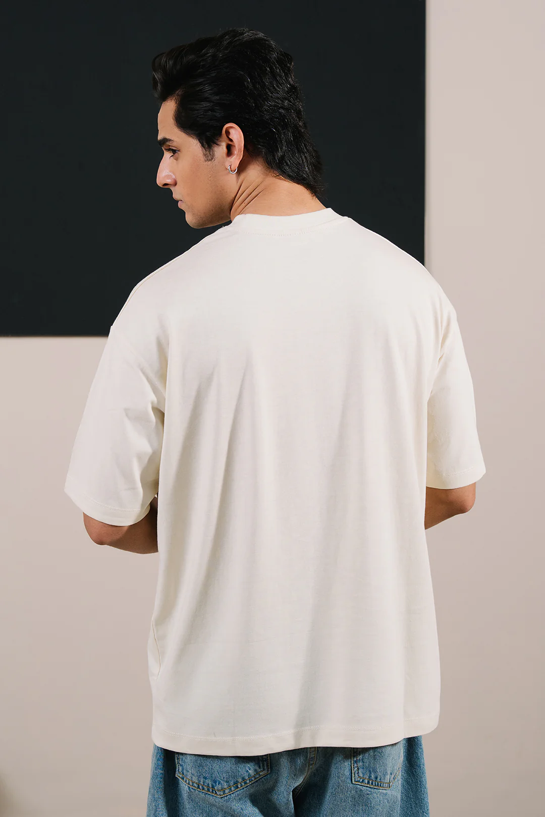 Oversized Graphic T-Shirt - D012 - Image 5