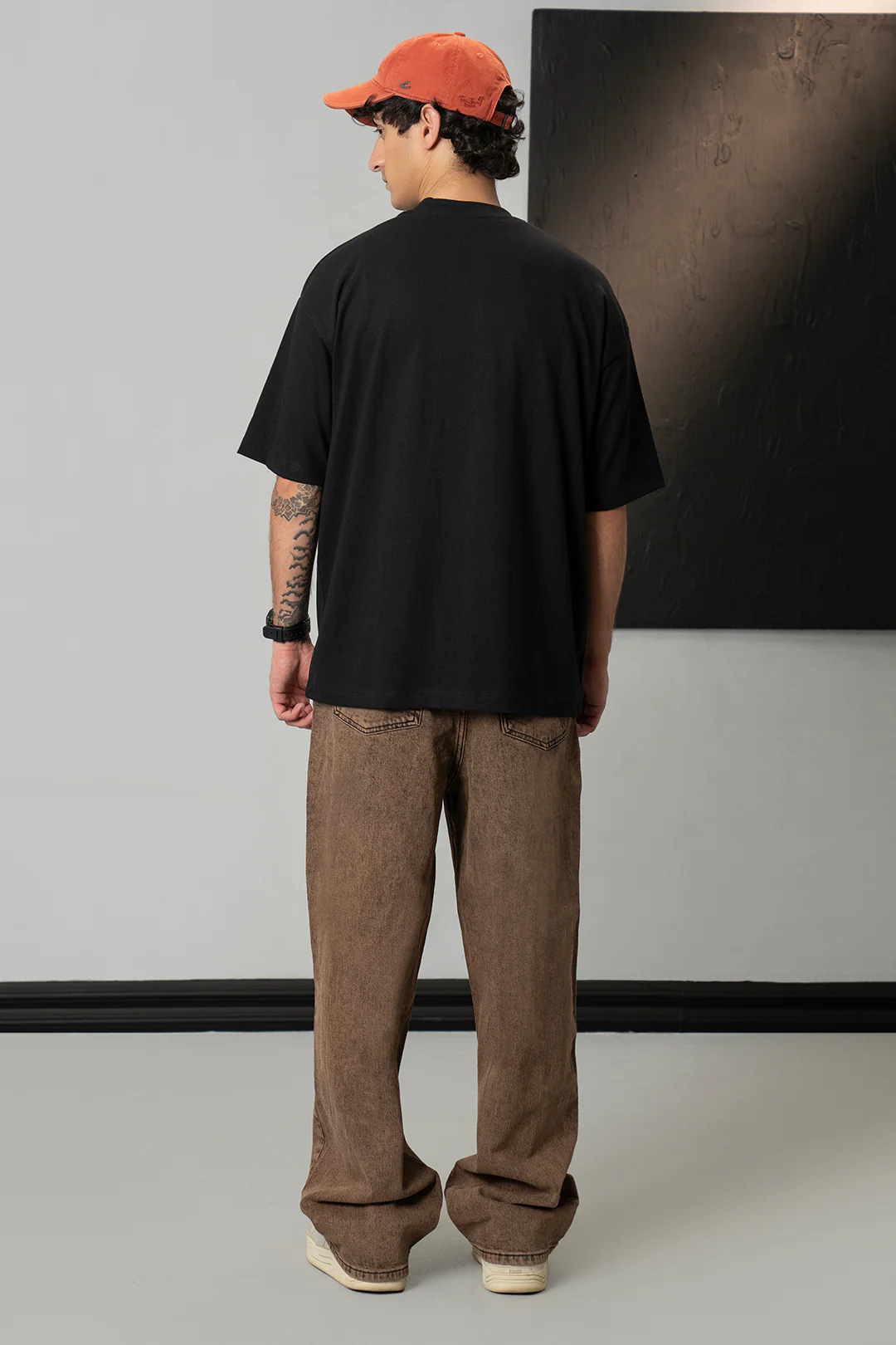 Oversized Graphic T-Shirt - D027 - Image 5