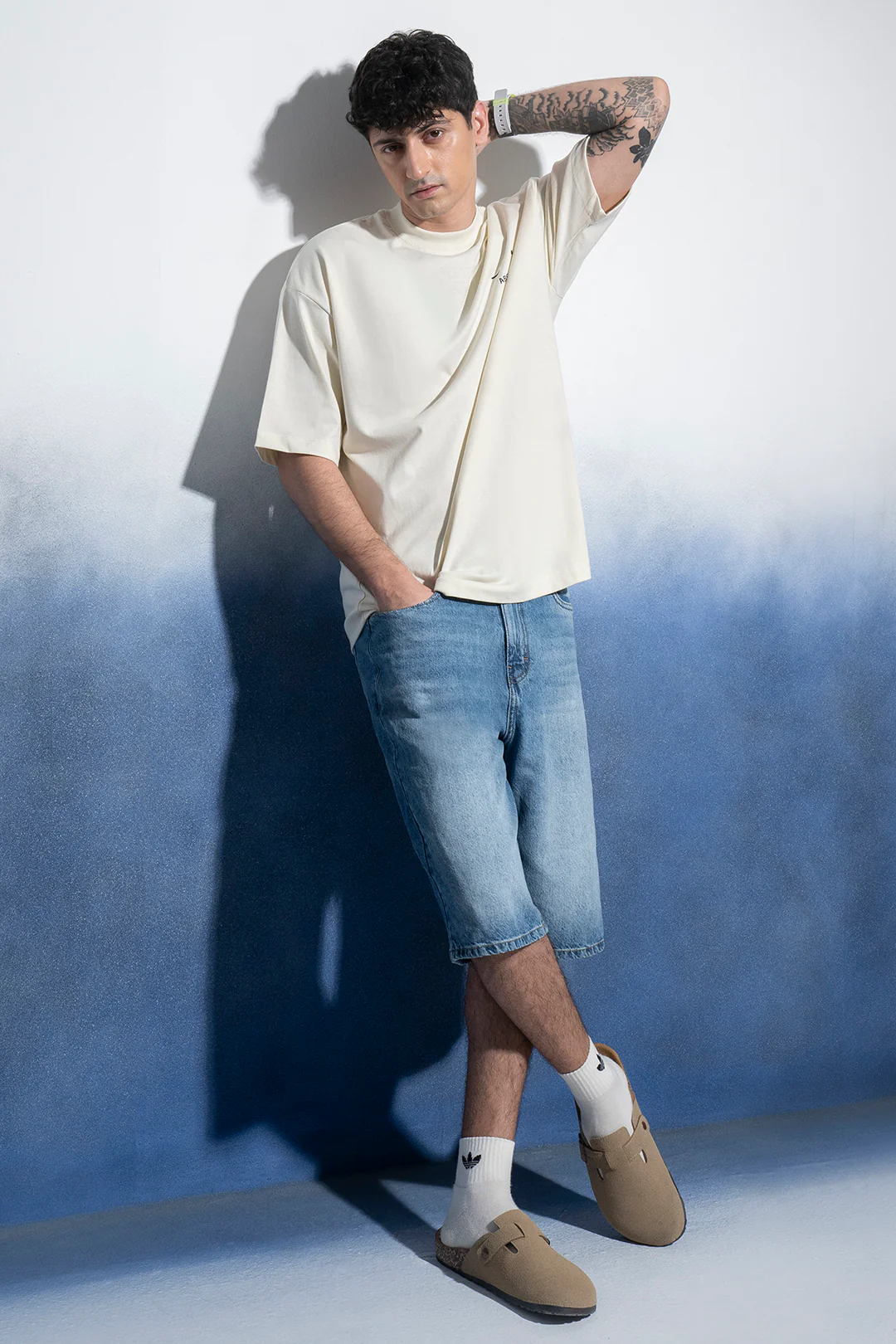 Oversized Graphic T-Shirt - D038 - Image 9