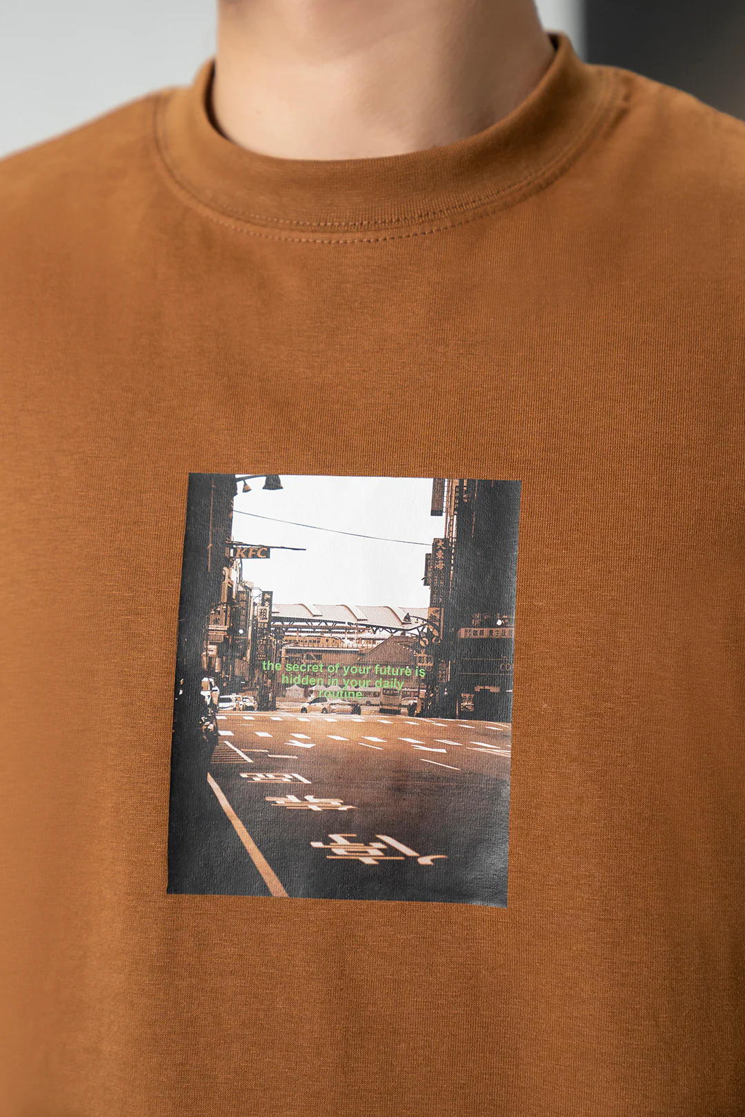 Oversized Graphic T-Shirt - D049 - Image 3