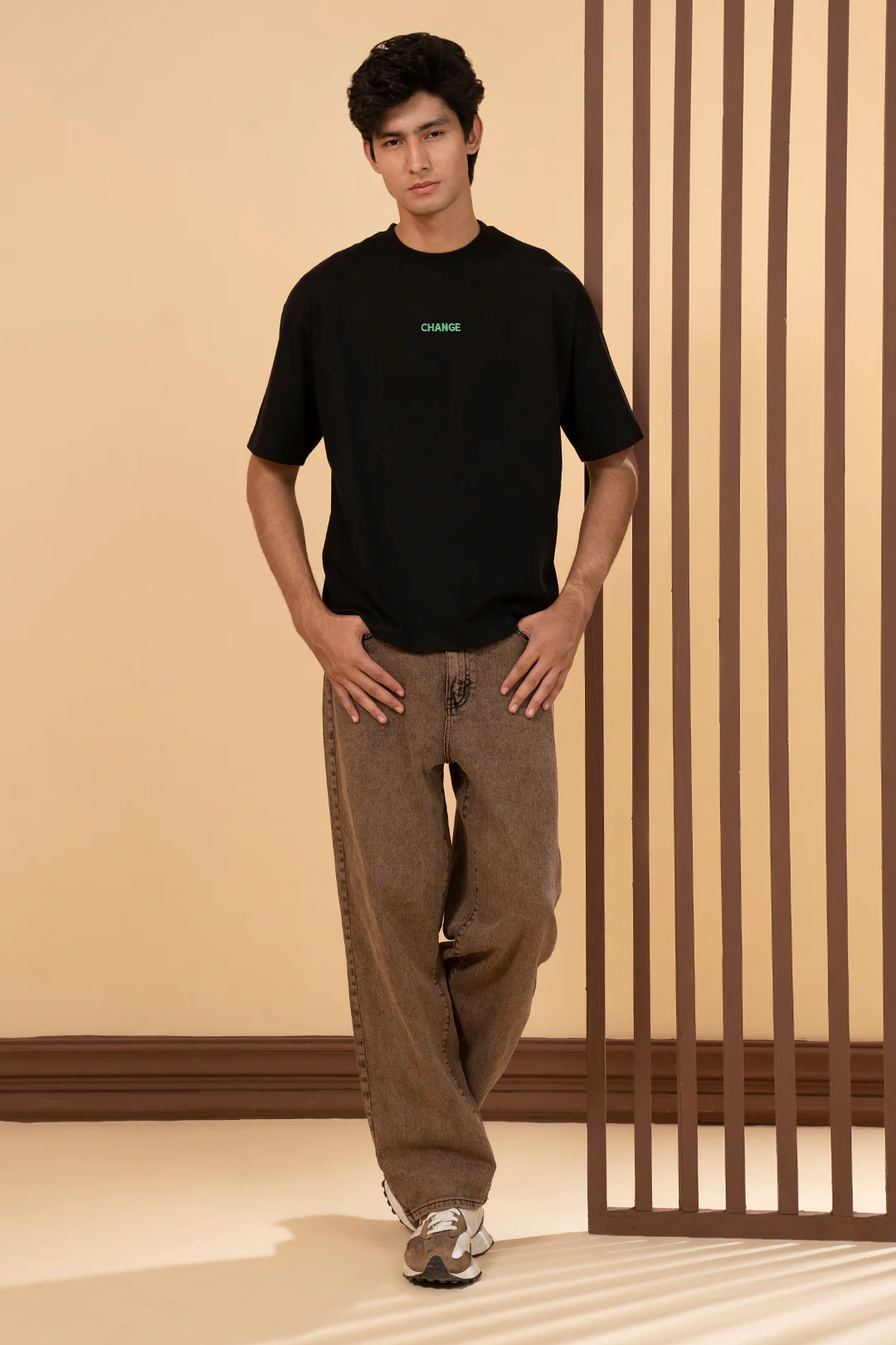 Oversized Graphic T-Shirt - D053 - Image 3