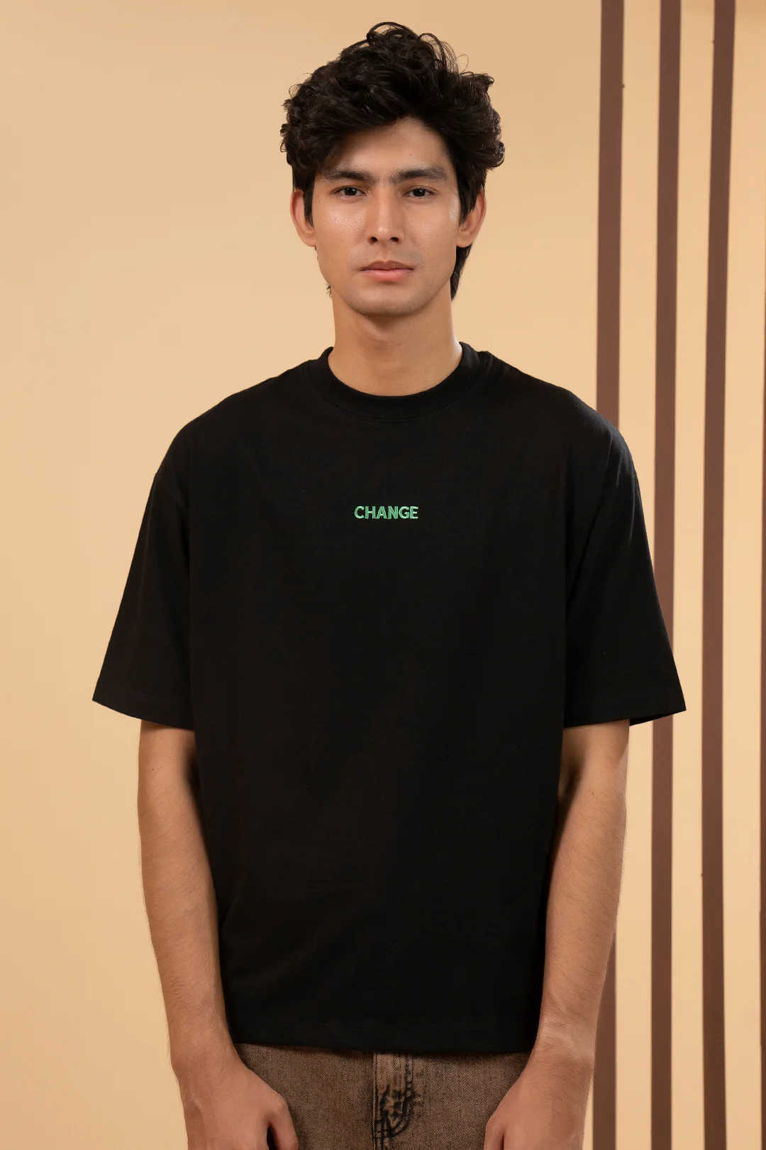 Oversized Graphic T-Shirt - D053 - Image 4