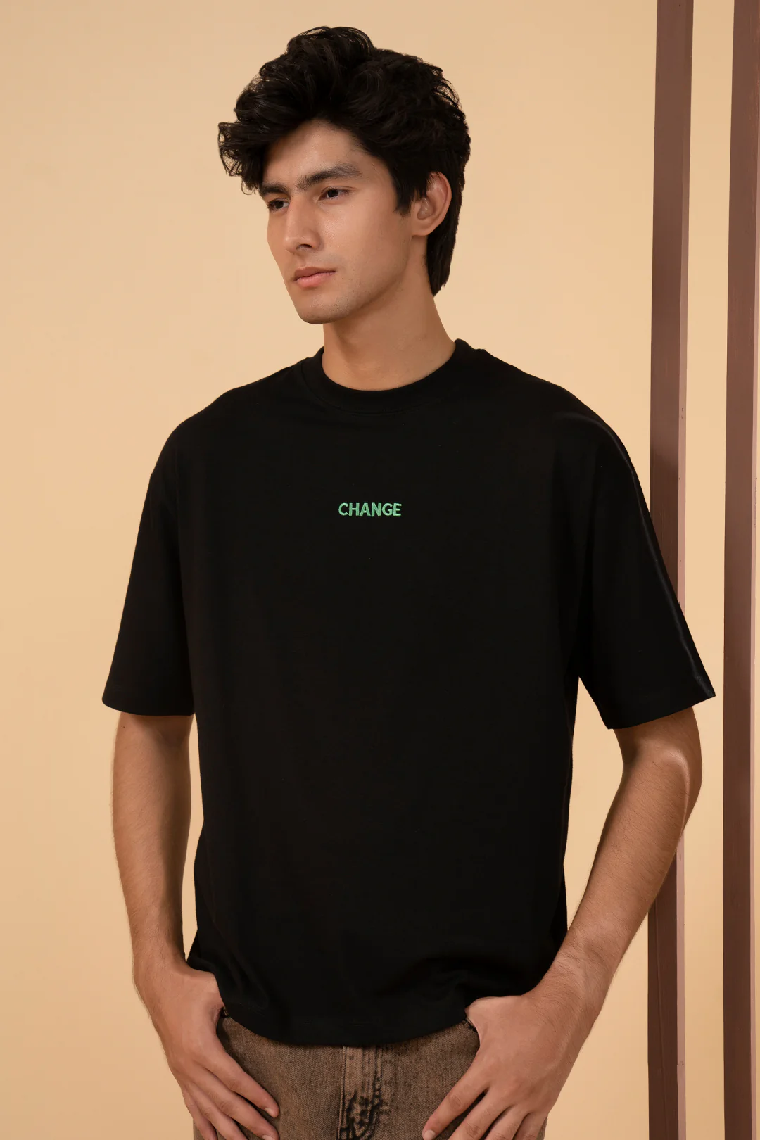 Oversized Graphic T-Shirt - D053 - Image 6