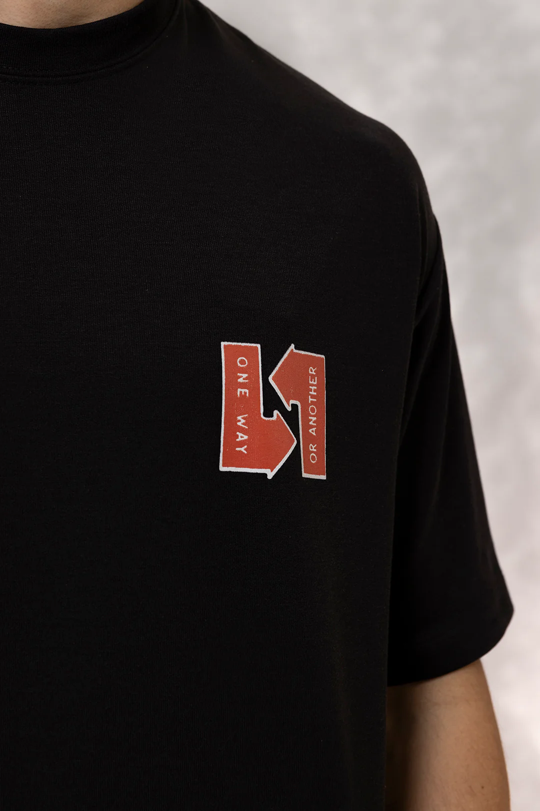 Oversized Graphic T-Shirt - D060 - Image 5
