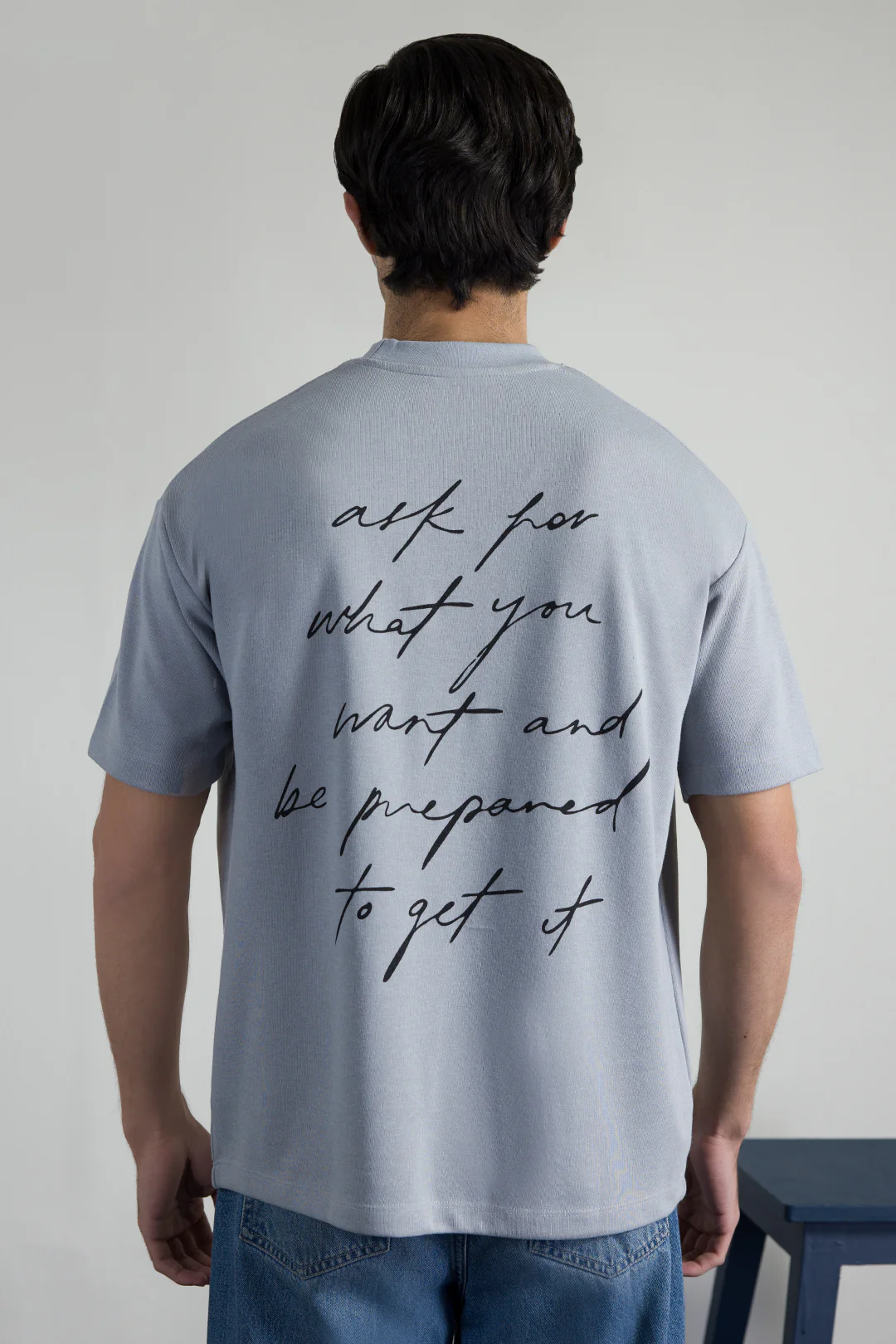 Oversized Graphic T-Shirt - D063