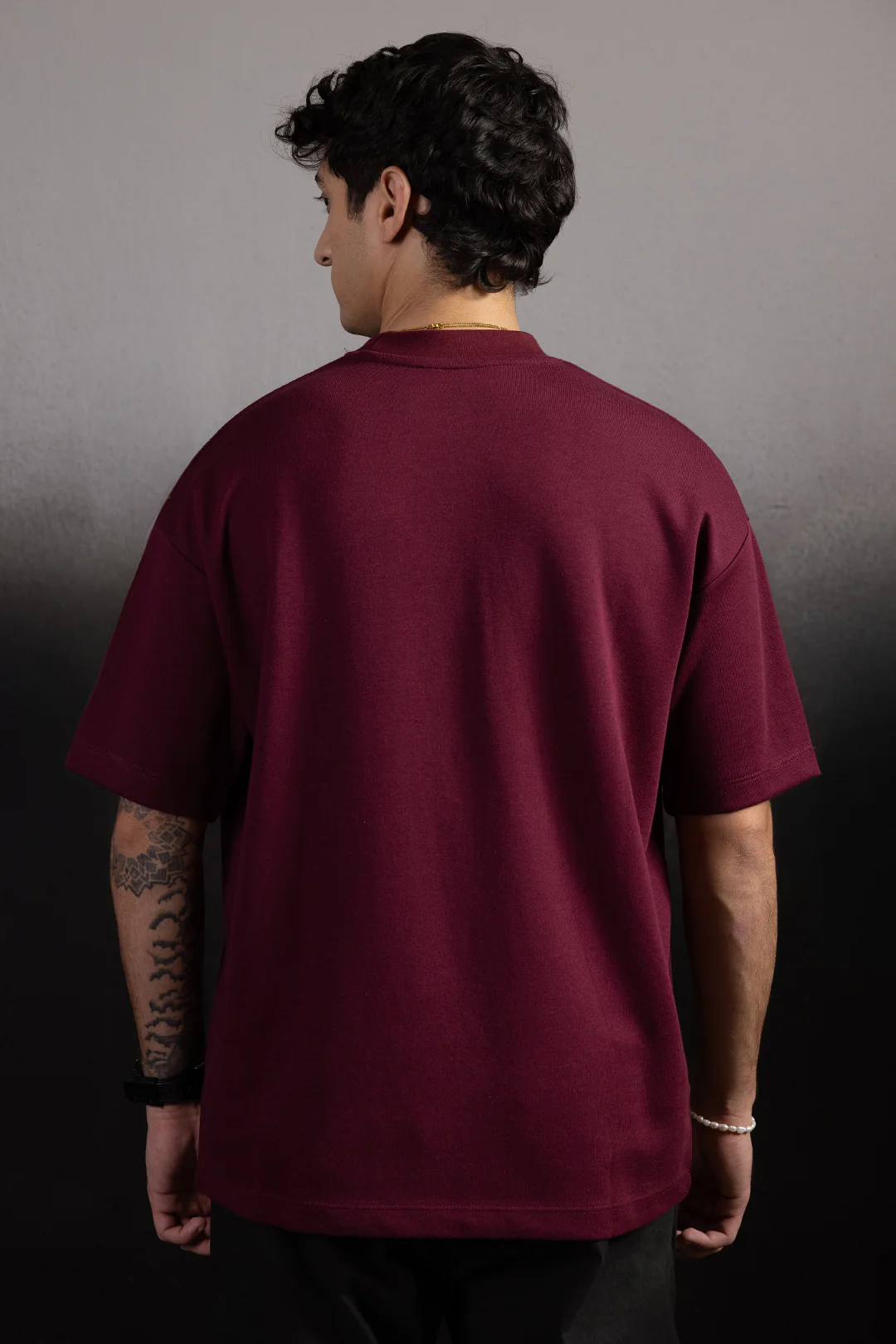 Oversized Graphic T-Shirt - D067 - Image 5
