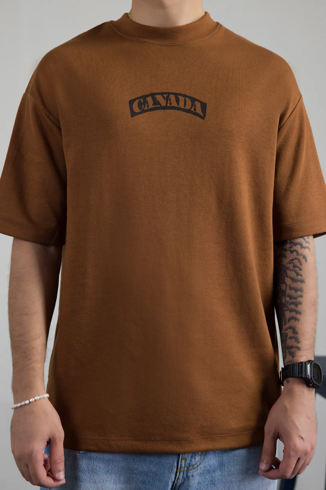 Oversized Graphic T-Shirt - D069 - Image 8