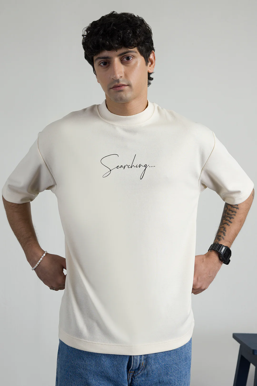Oversized Graphic T-Shirt - D071 - Image 8