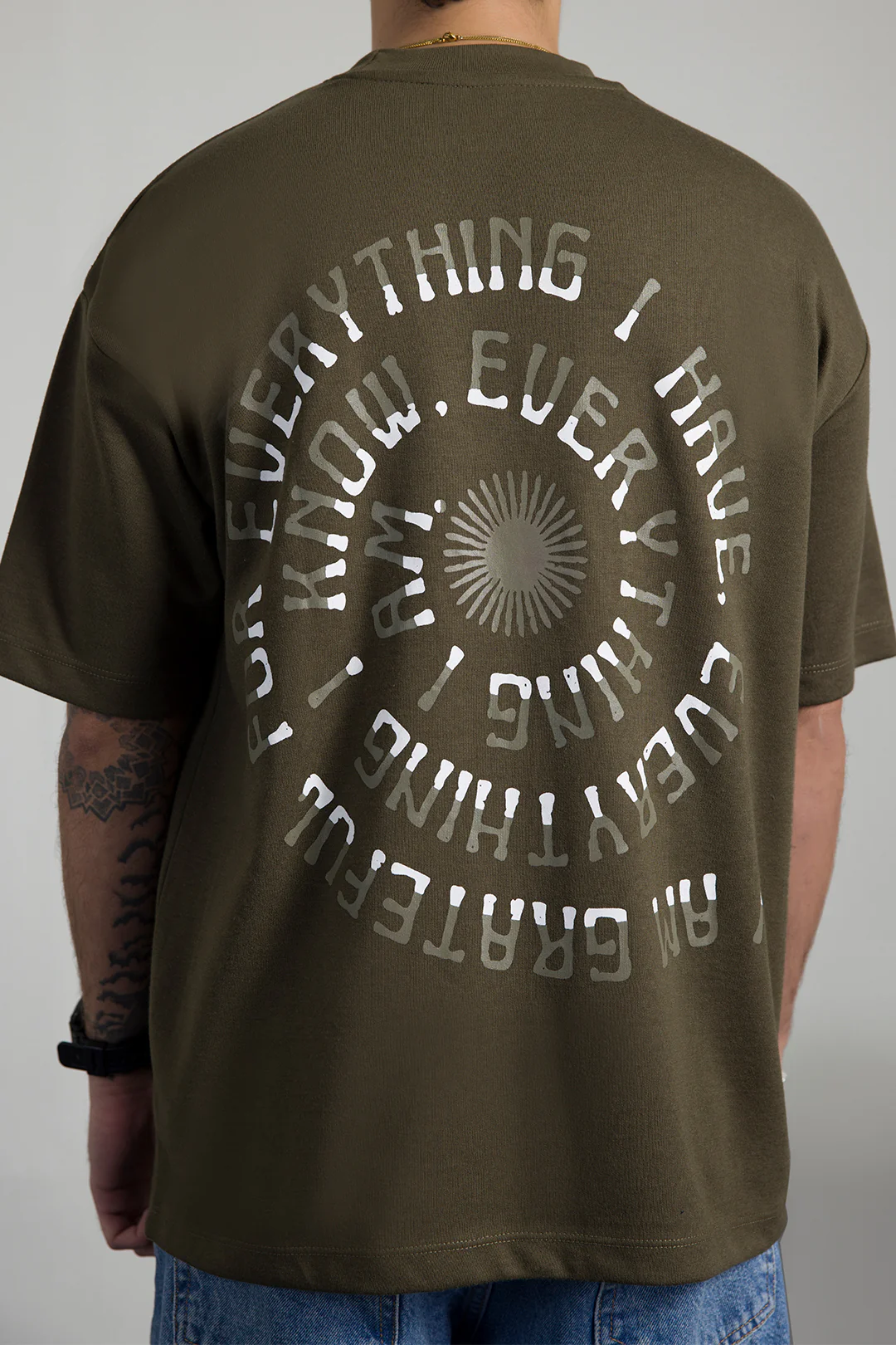 Oversized Graphic T-Shirt - D072 - Image 10