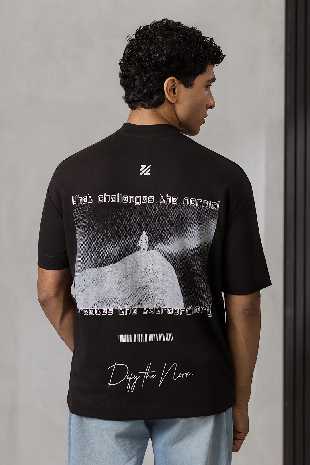 Oversized Graphic T-Shirt - D112