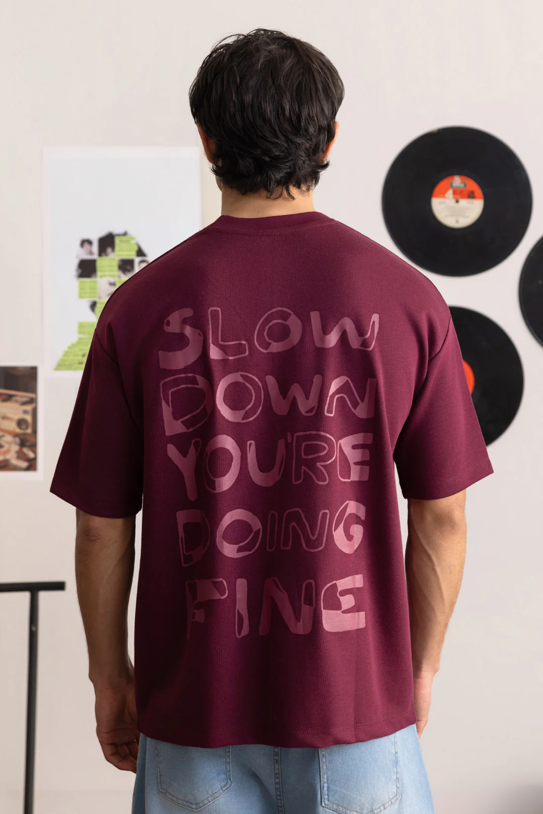 Oversized Graphic T-Shirt - D124