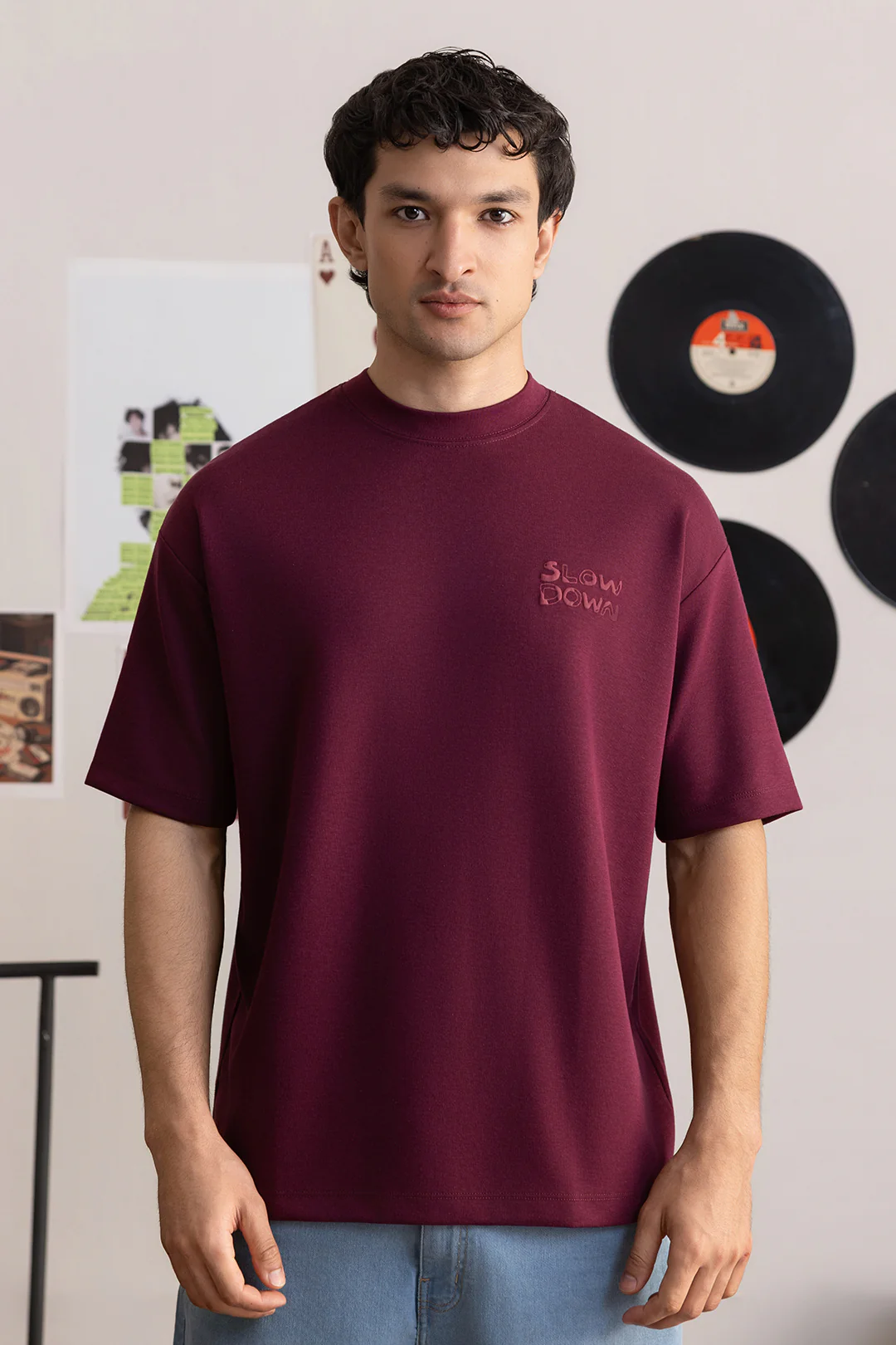 Oversized Graphic T-Shirt - D124 - Image 5