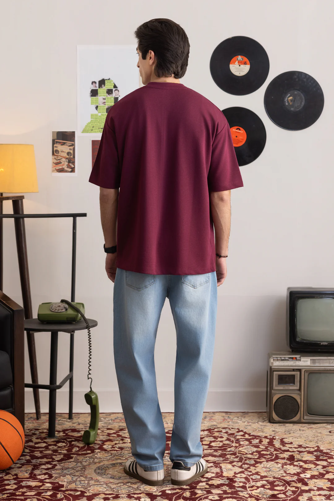 Oversized Graphic T-Shirt - D125 - Image 6