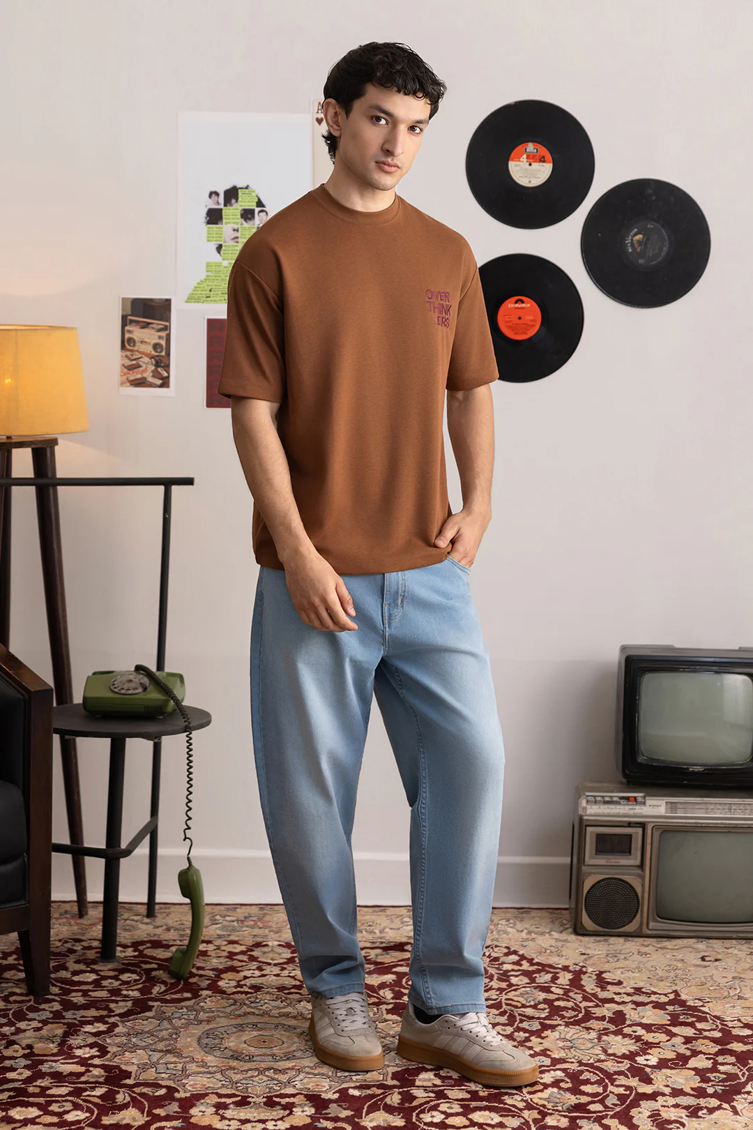 Oversized Graphic T-Shirt - D127 - Image 2