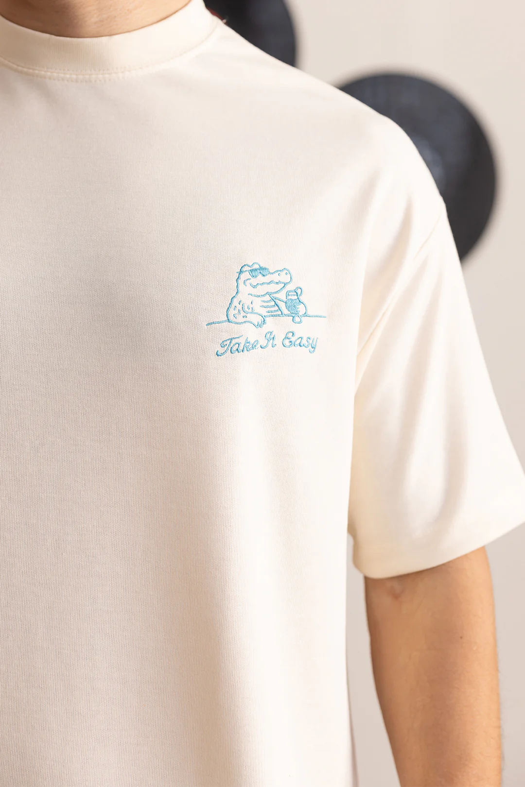 Oversized Graphic T-Shirt - D133 - Image 5