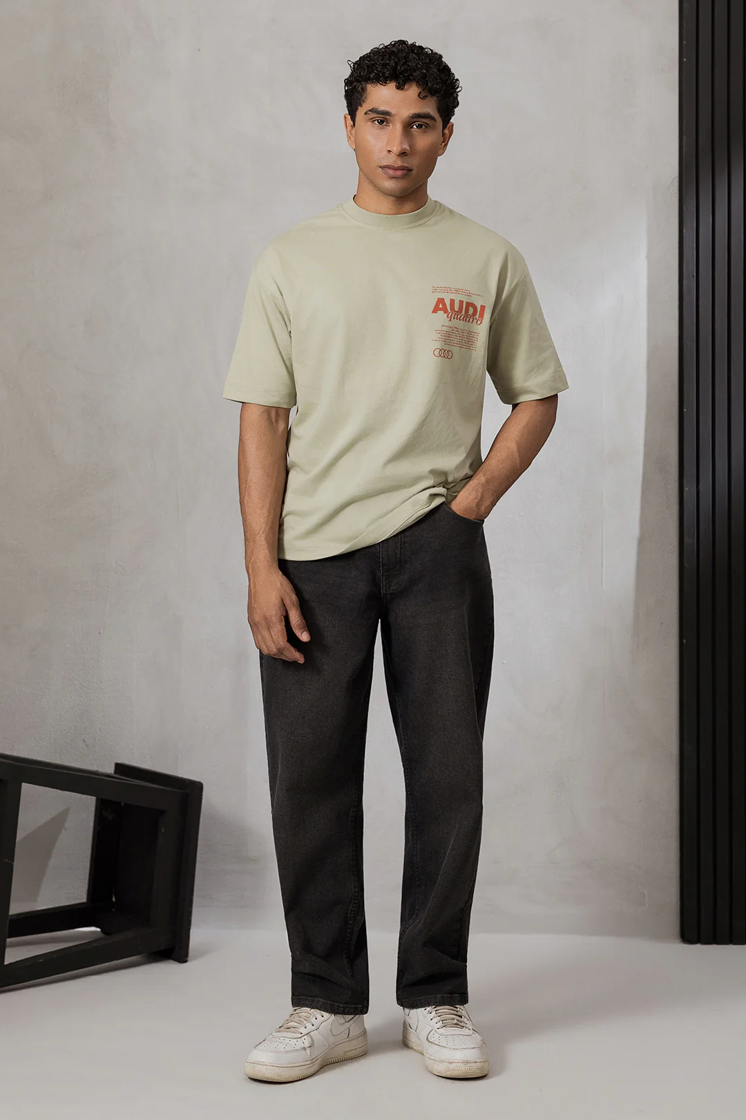 Oversized Graphic T-Shirt - D157 - Image 6