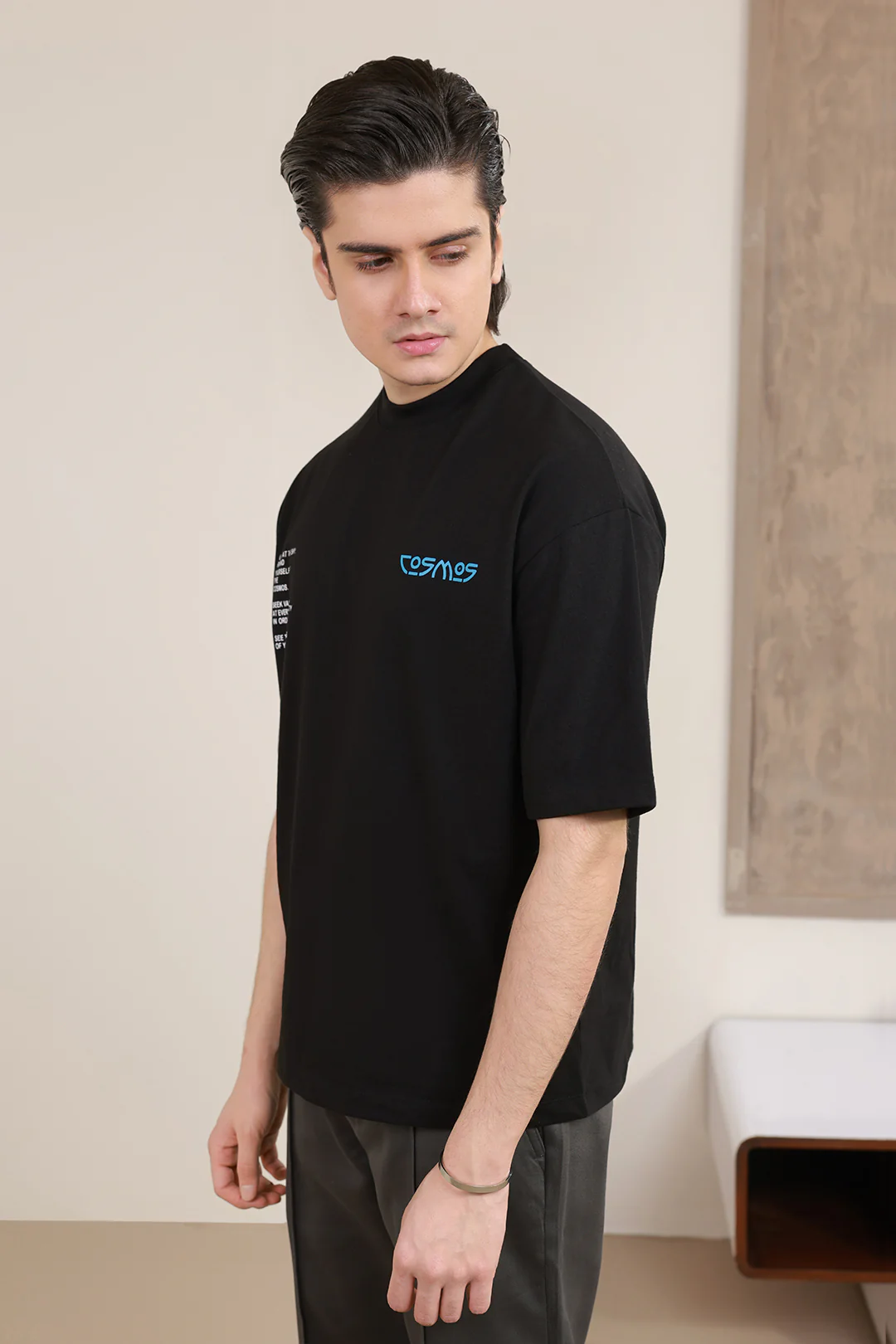 Oversized Graphic T-Shirt - D163 - Image 6