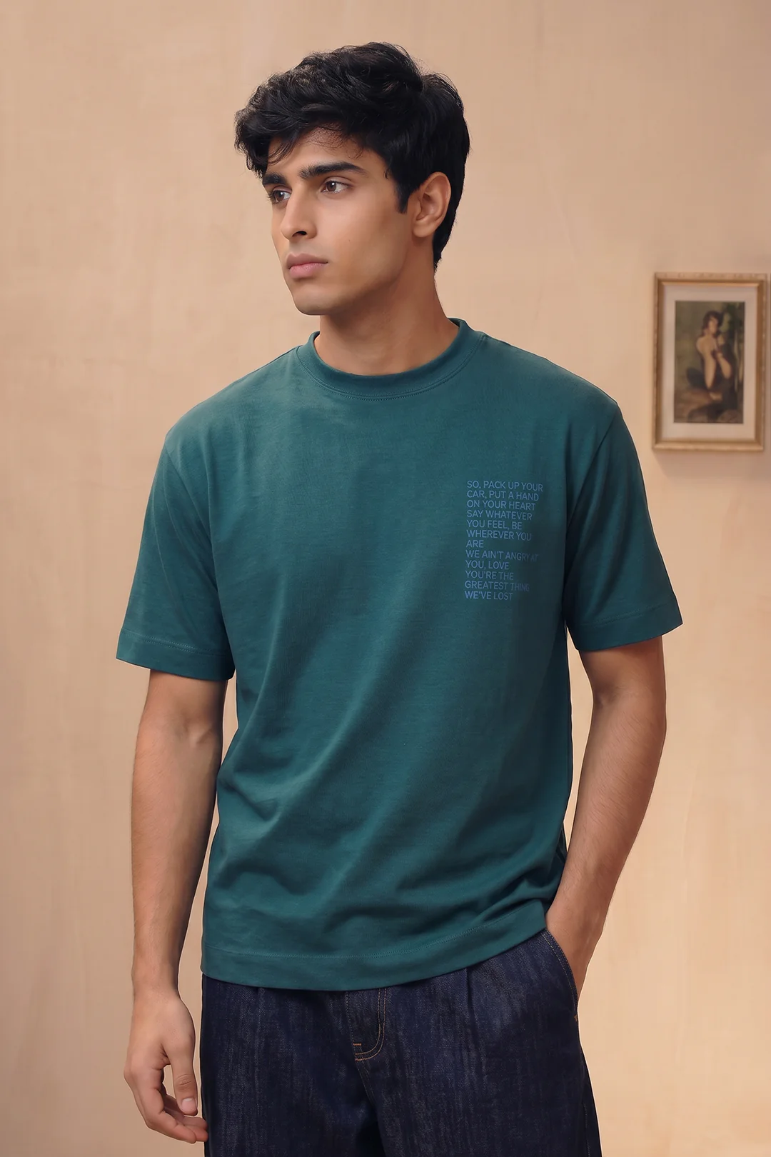 Oversized Graphic T-Shirt - D005 - Image 2