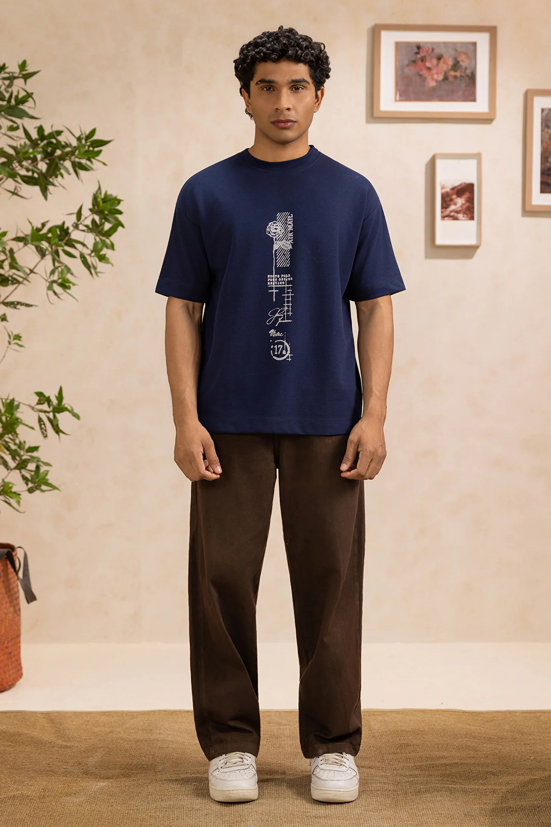 Oversized Graphic T-Shirt - D021 - Image 2