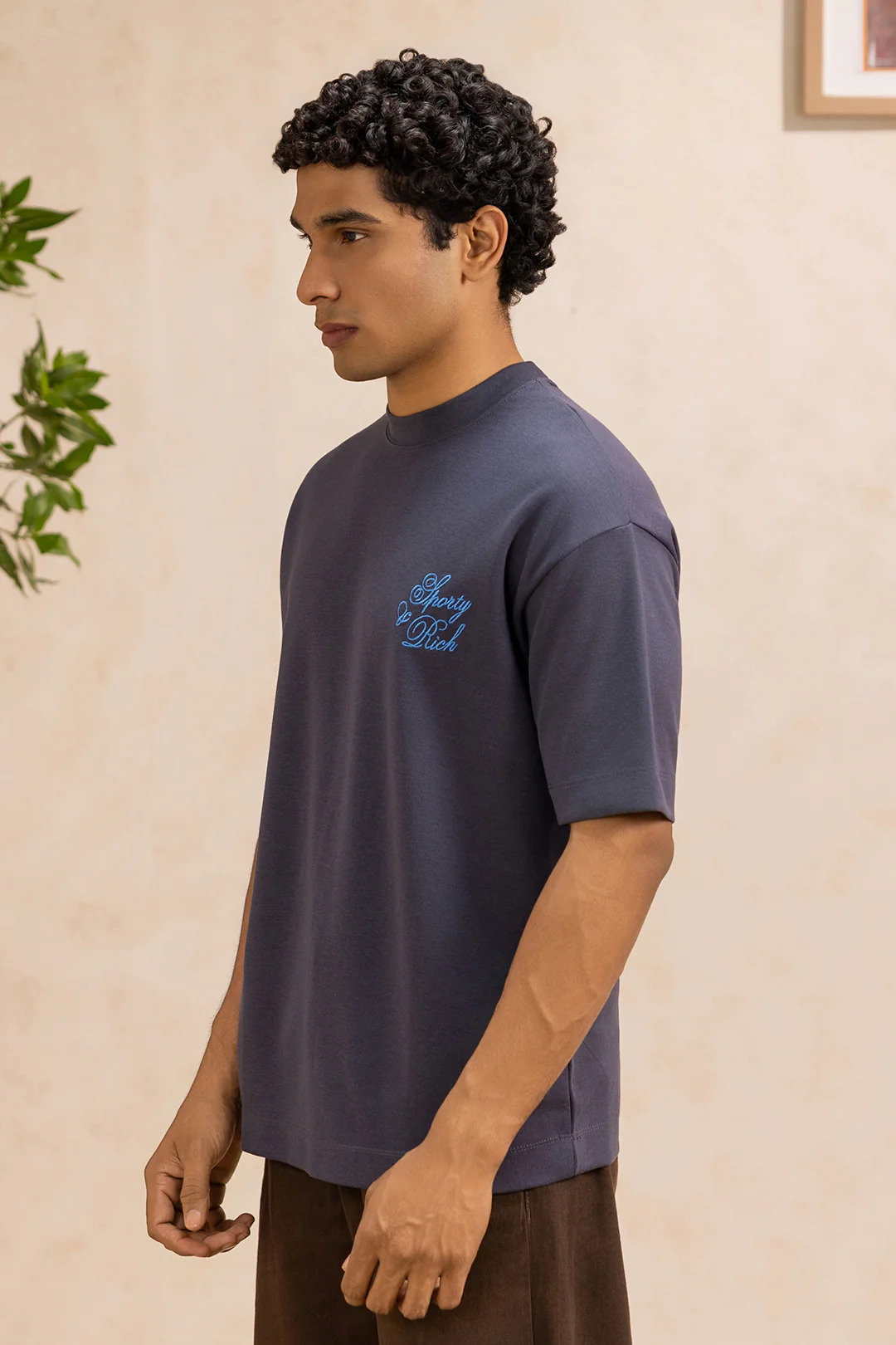 Oversized Graphic T-Shirt - D029 - Image 7