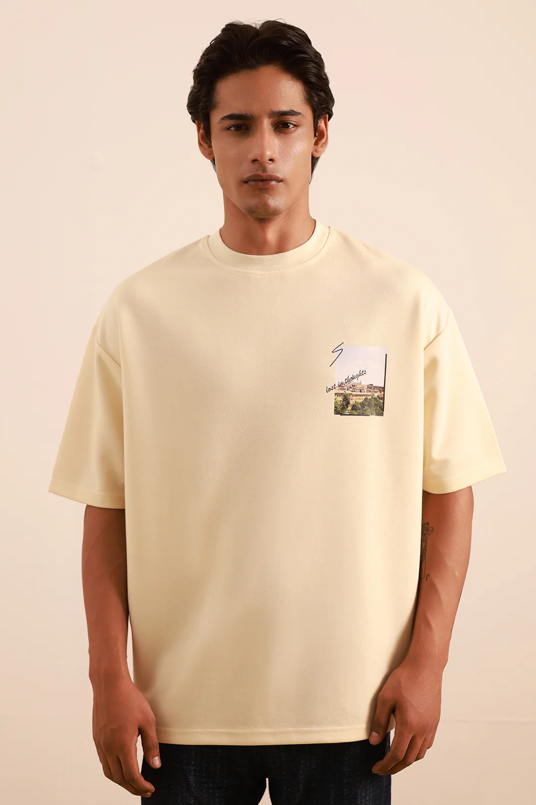 Oversized Graphic T-Shirt - 4006 - Image 3