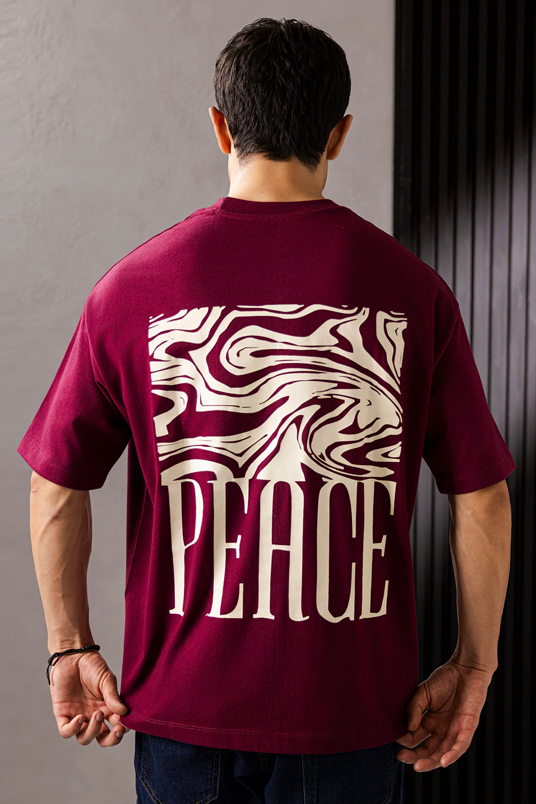 Oversized Graphic T-Shirt - D013 - Image 6