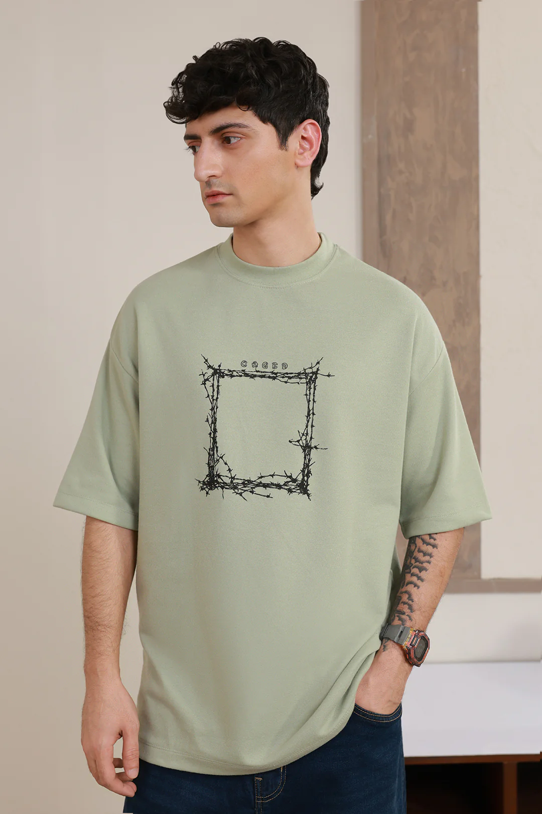 Oversized T-Shirt - D024 - Image 3