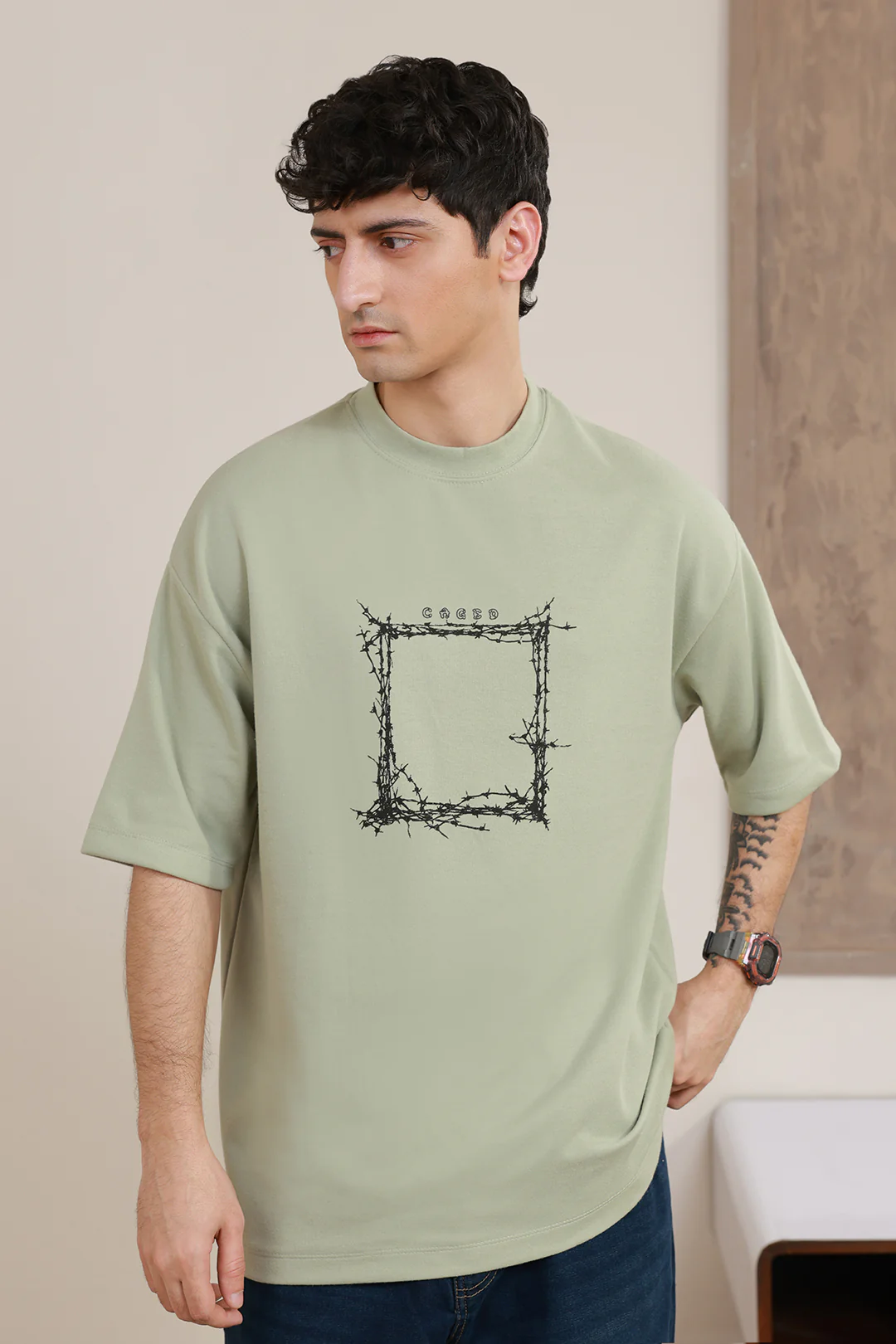 Oversized T-Shirt - D024 - Image 5