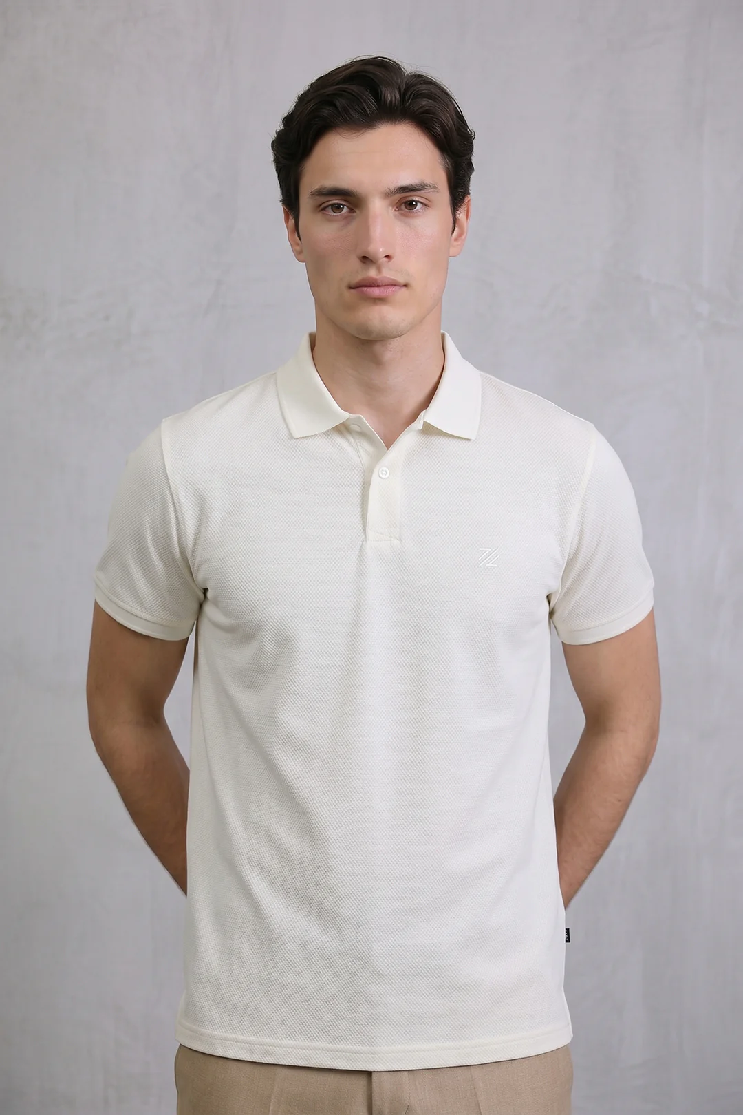Pop Corn Knit Polo - 5001 - Image 3