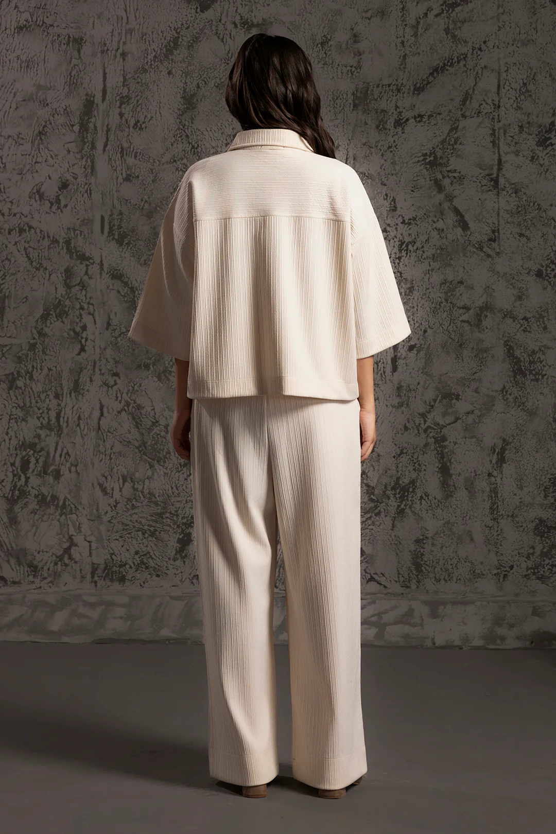 Seersucker Co-Ord Set Shirt - 5004 - Image 10