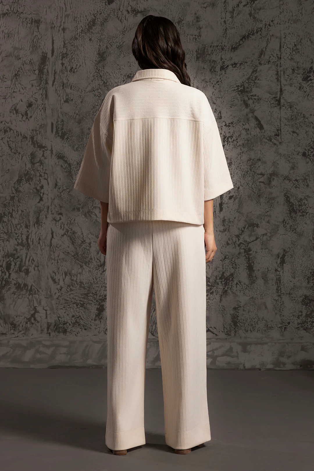 Seersucker Co-Ord Set Shirt - 5004 - Image 9