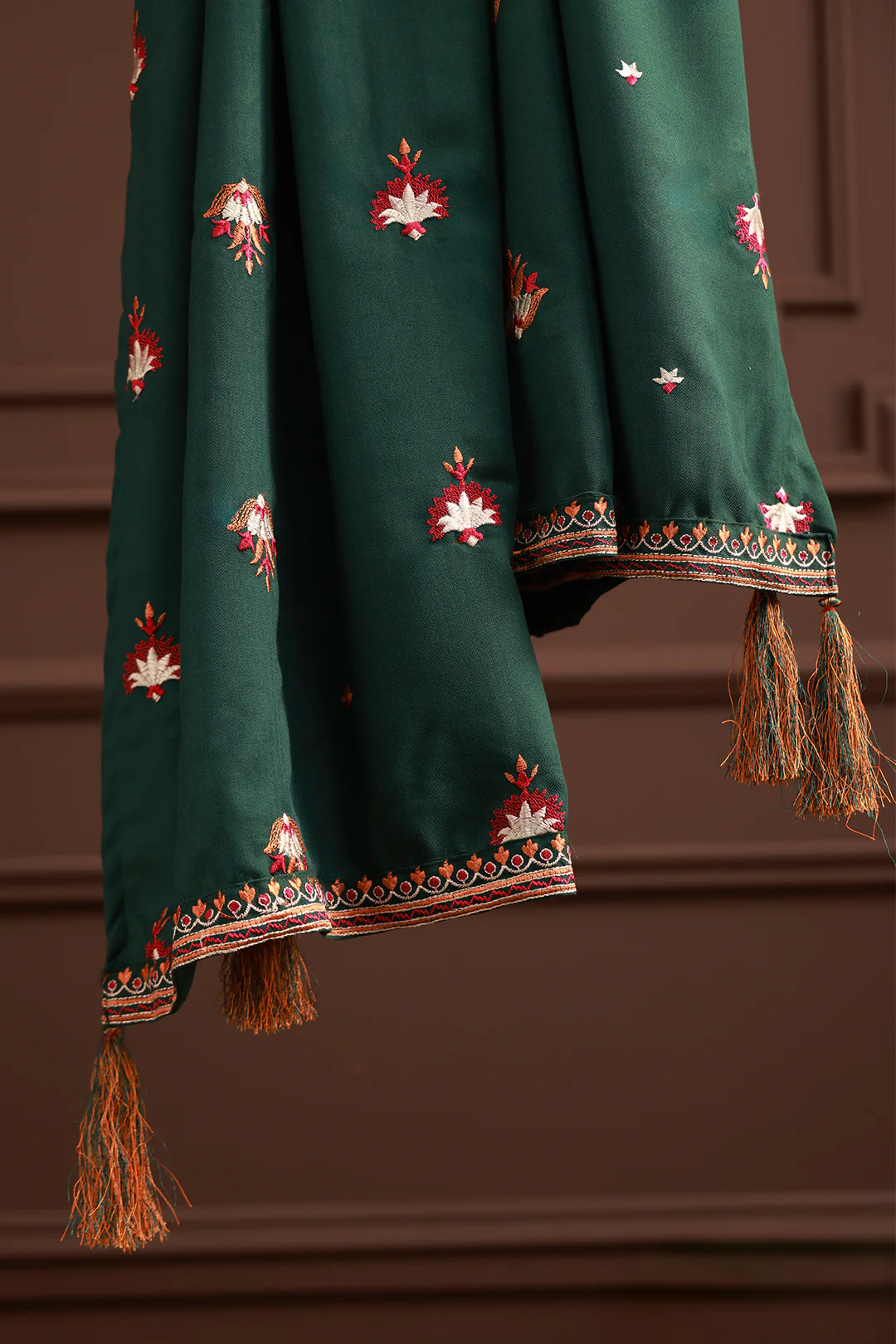 Embroidered Shawl - 1008 - Image 11