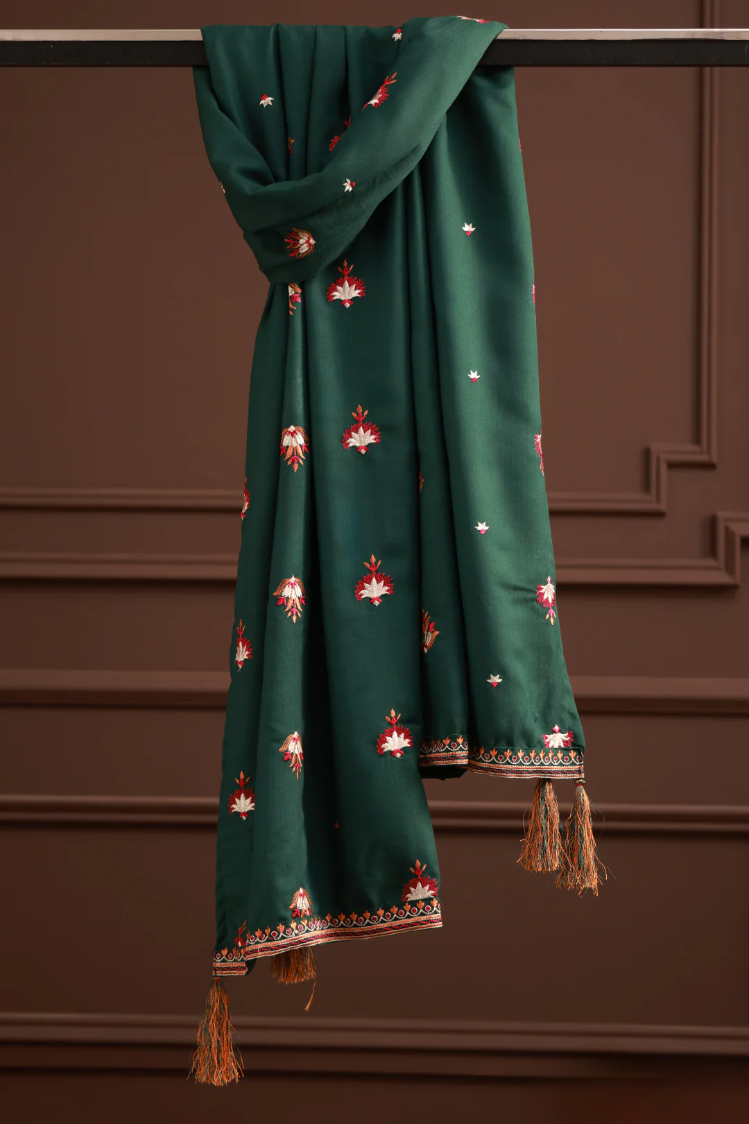 Embroidered Shawl - 1008 - Image 2