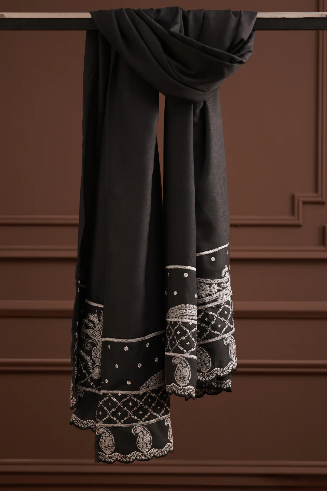 Embroidered Shawl - 1009 - Image 2