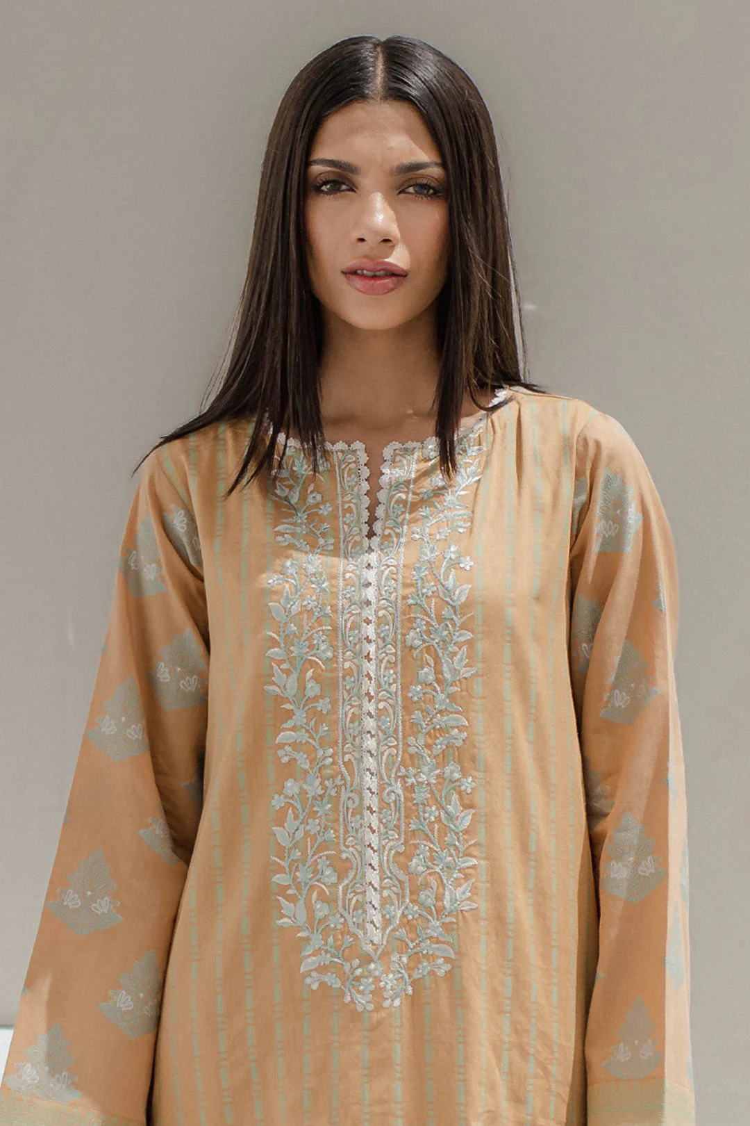 Embroidered Shirt Shalwar - 0617